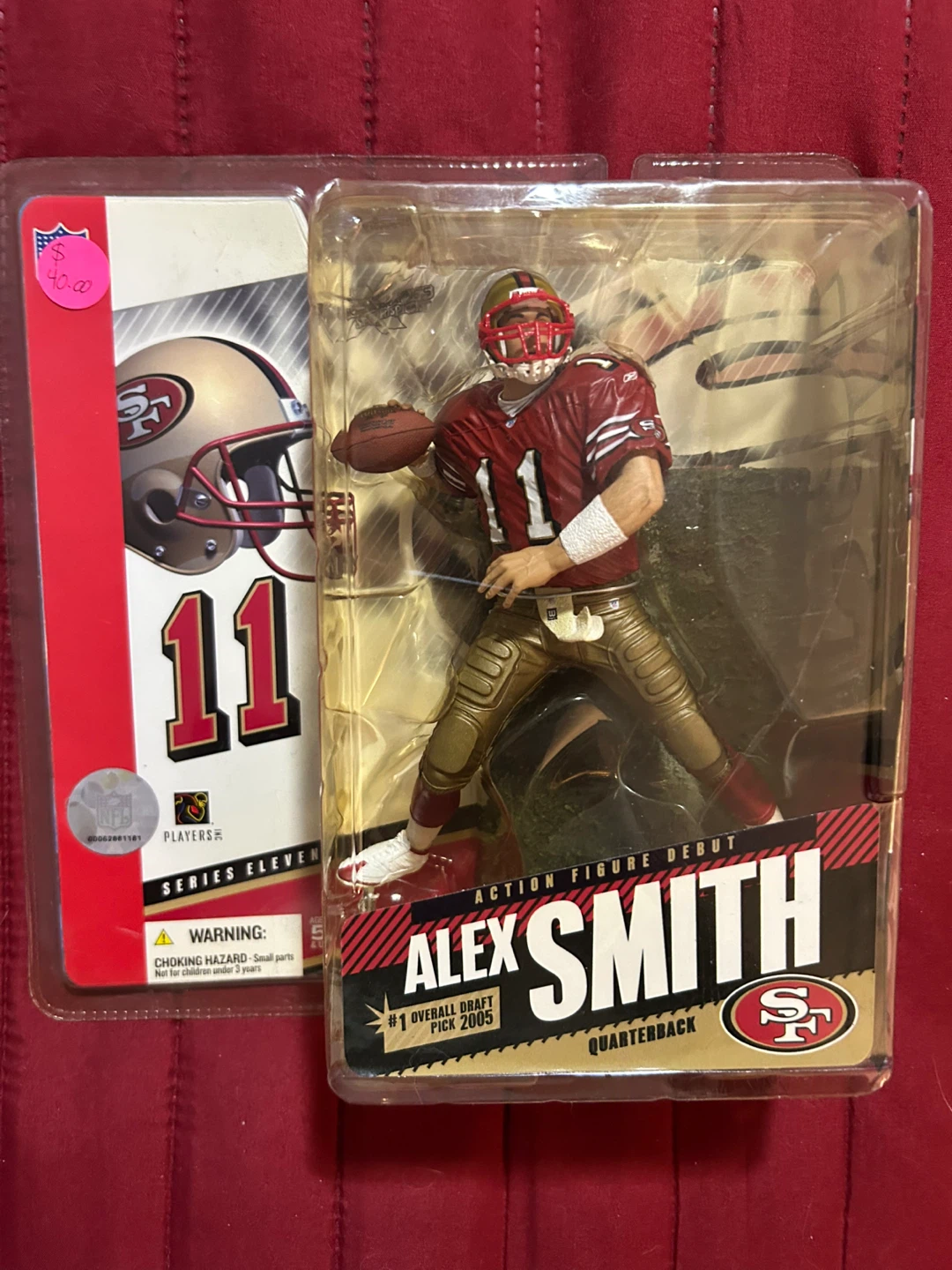 Alex Smith 49ers Action Figure Debut