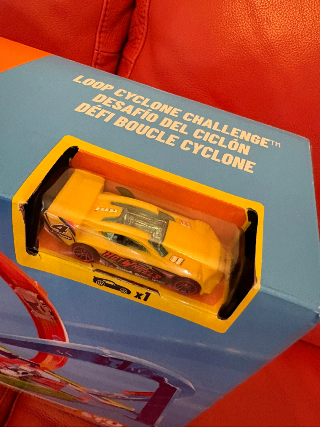Hot Wheels Loop Cyclone Challenge Stunt Tracks Set - NEW - photo 3