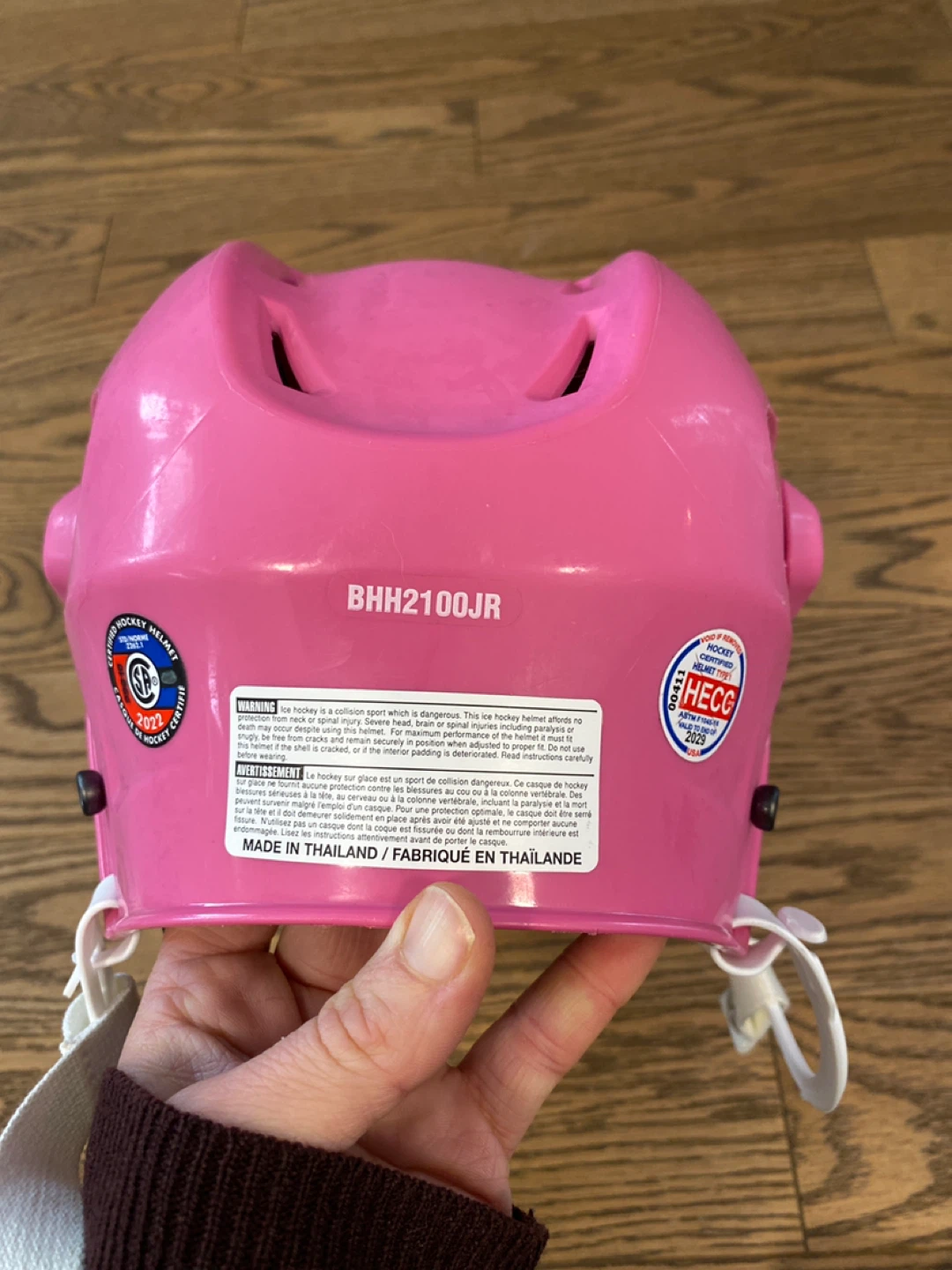 Bauer BHH2100JR Pink Hockey Helmet - photo 2
