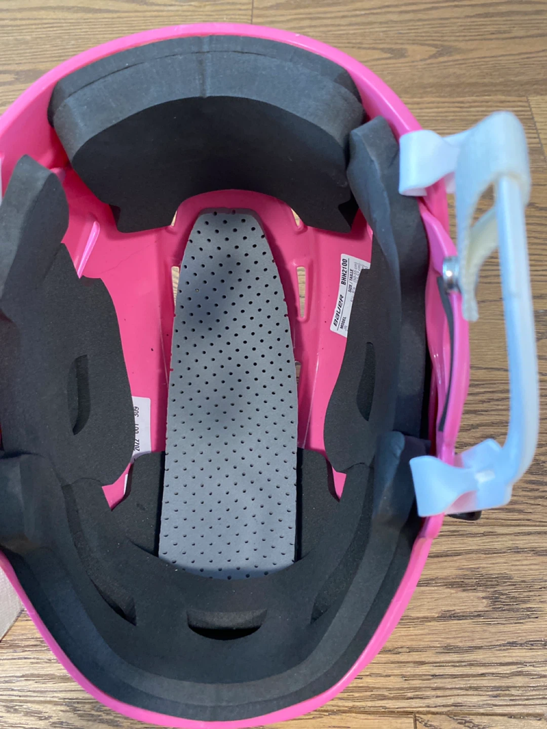 Bauer BHH2100JR Pink Hockey Helmet - photo 3