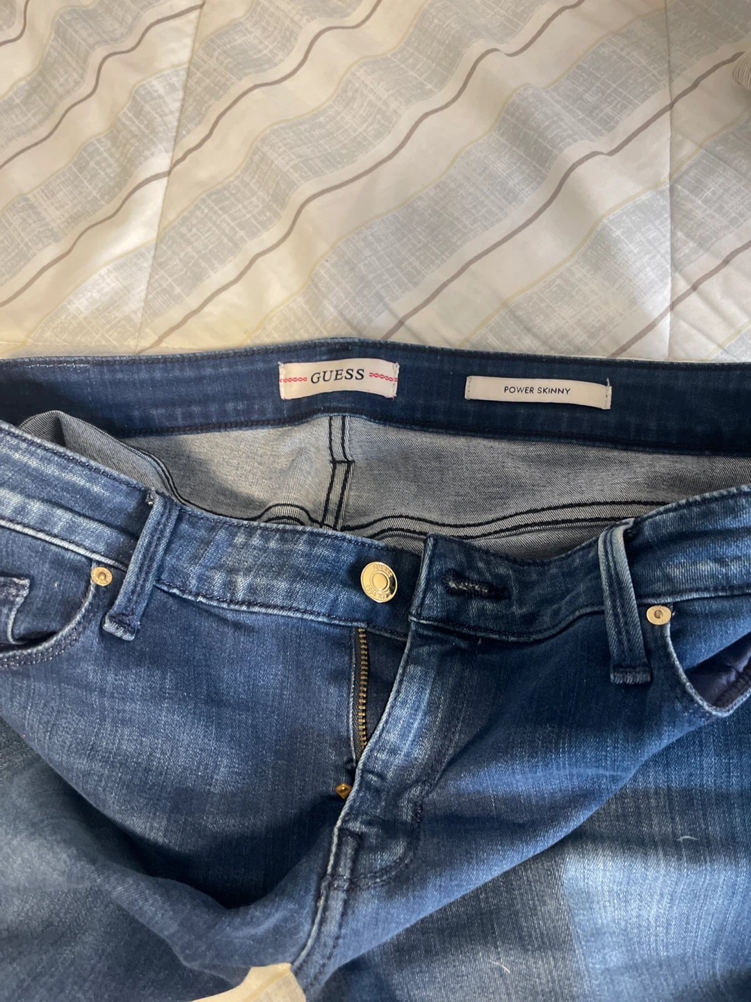 Guess Power Skinny Jeans, Size 30 - photo 3