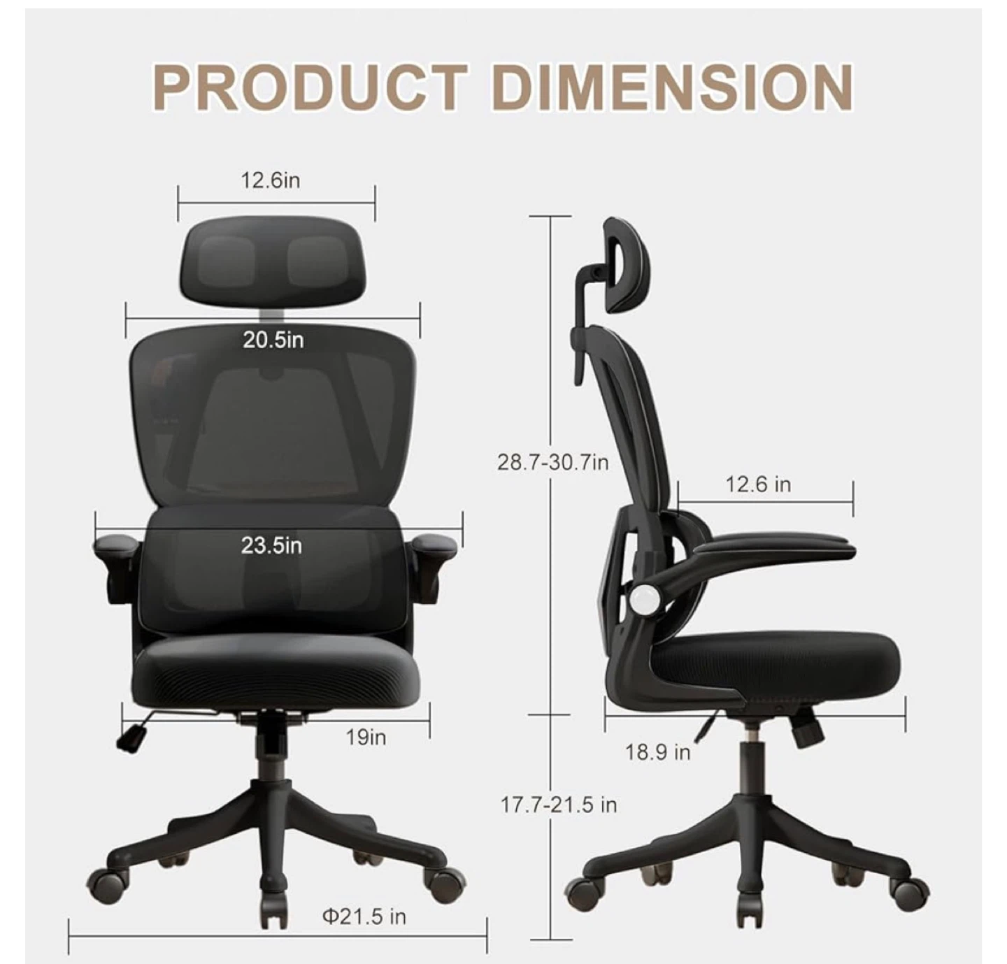 Ergonomic office chair - photo 3