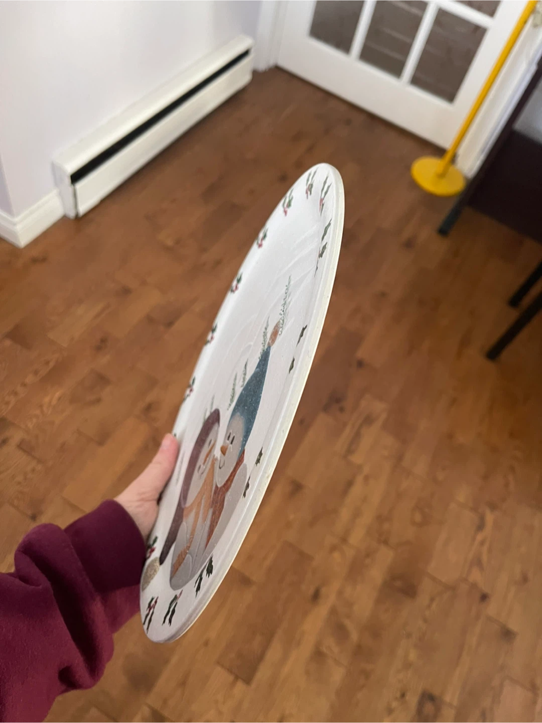 Snowman Decorative Plate - photo 2