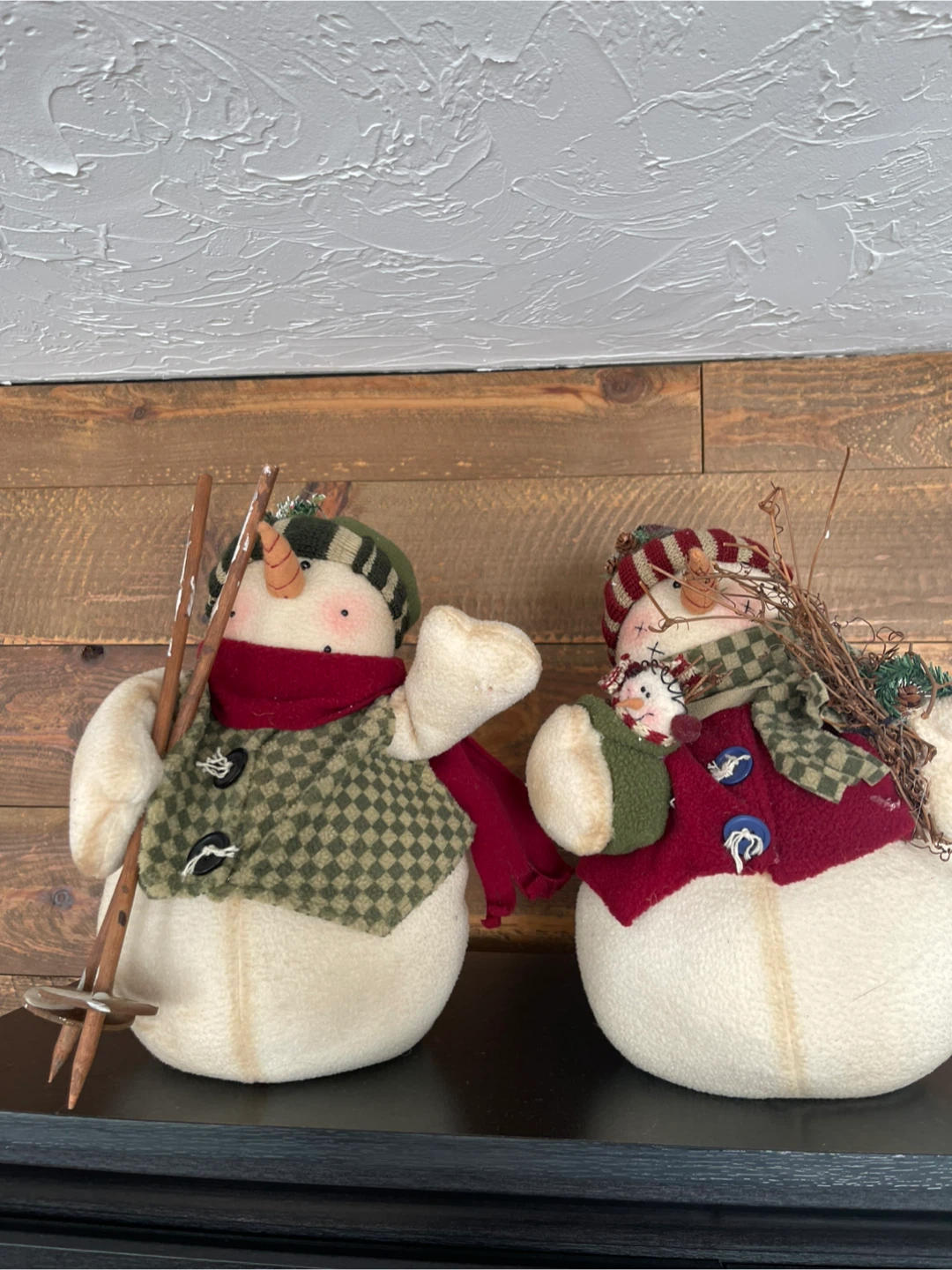 Snowman Figurines - Set of 2 - photo 2