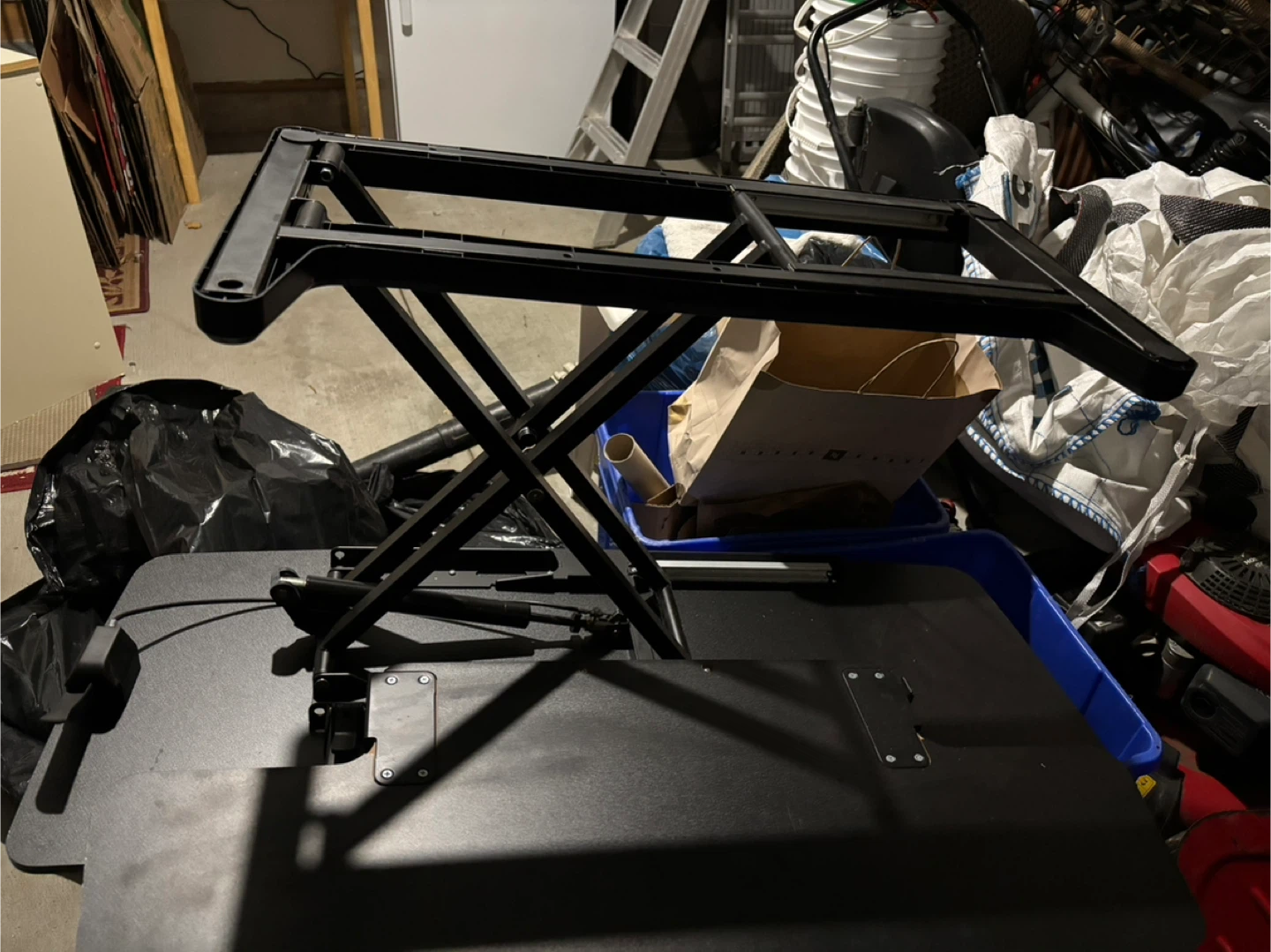 Adjustable Standing Desk - Black
