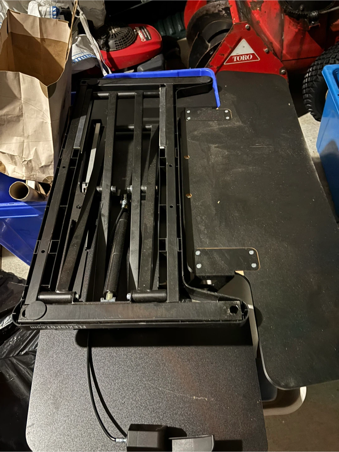 Adjustable Standing Desk - Black - photo 3