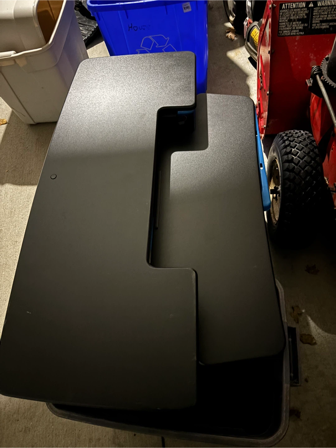 Adjustable Standing Desk - Black - photo 2