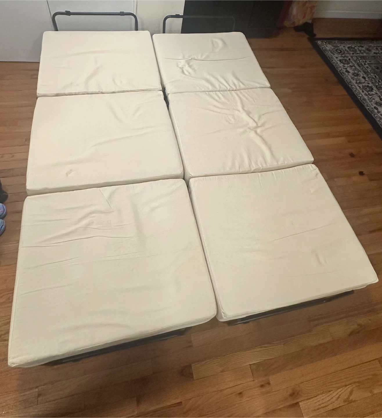 Convertible Ottoman Sleeper Bed - Set of 2 - photo 3