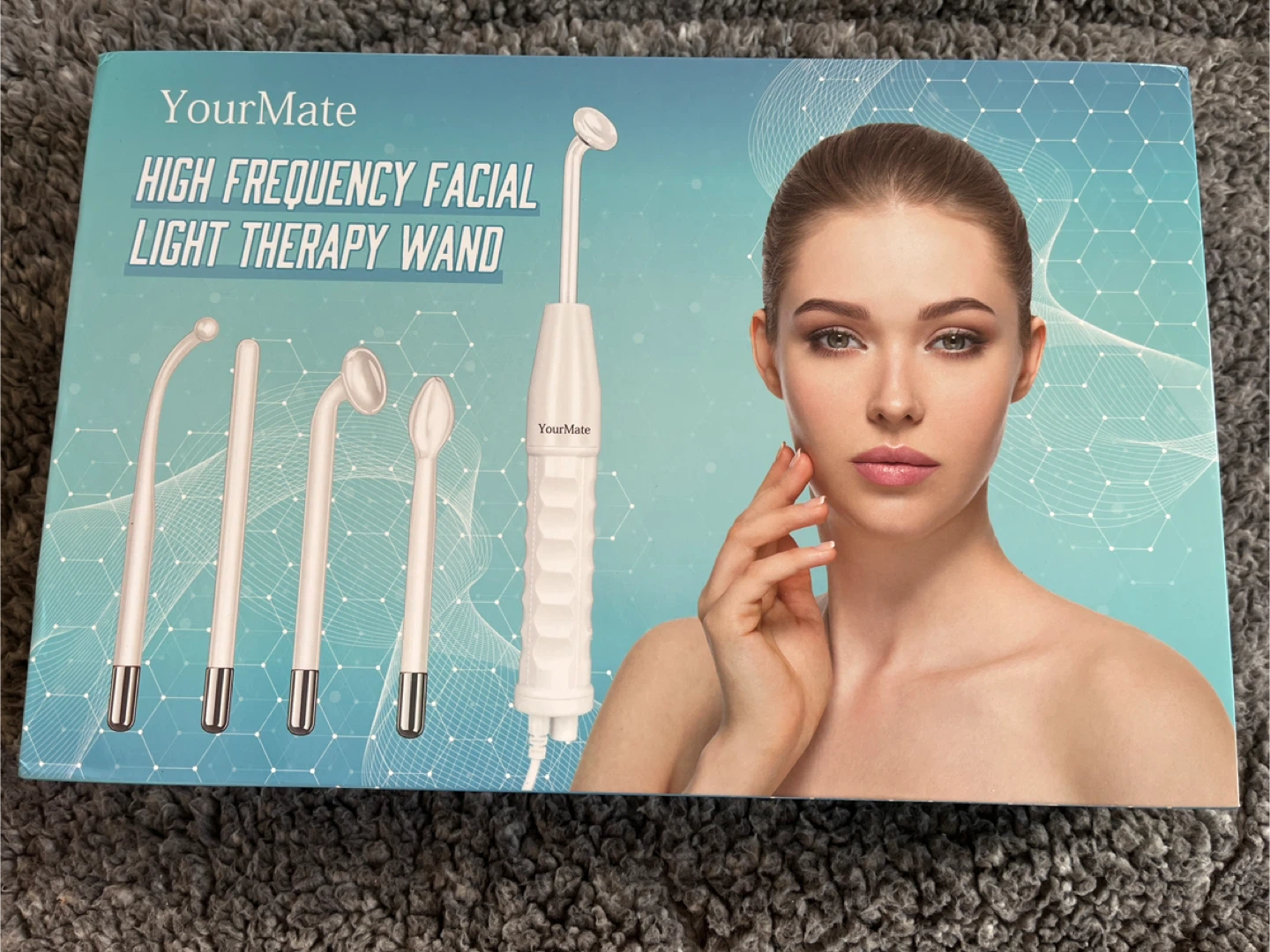 YourMate High Frequency Facial Light Therapy Wand - photo 2