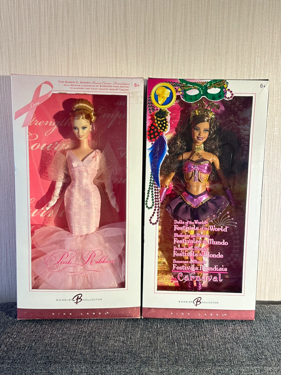 Barbie Collector Dolls of the World - Pink Ribbon & Carnival - photo 5
