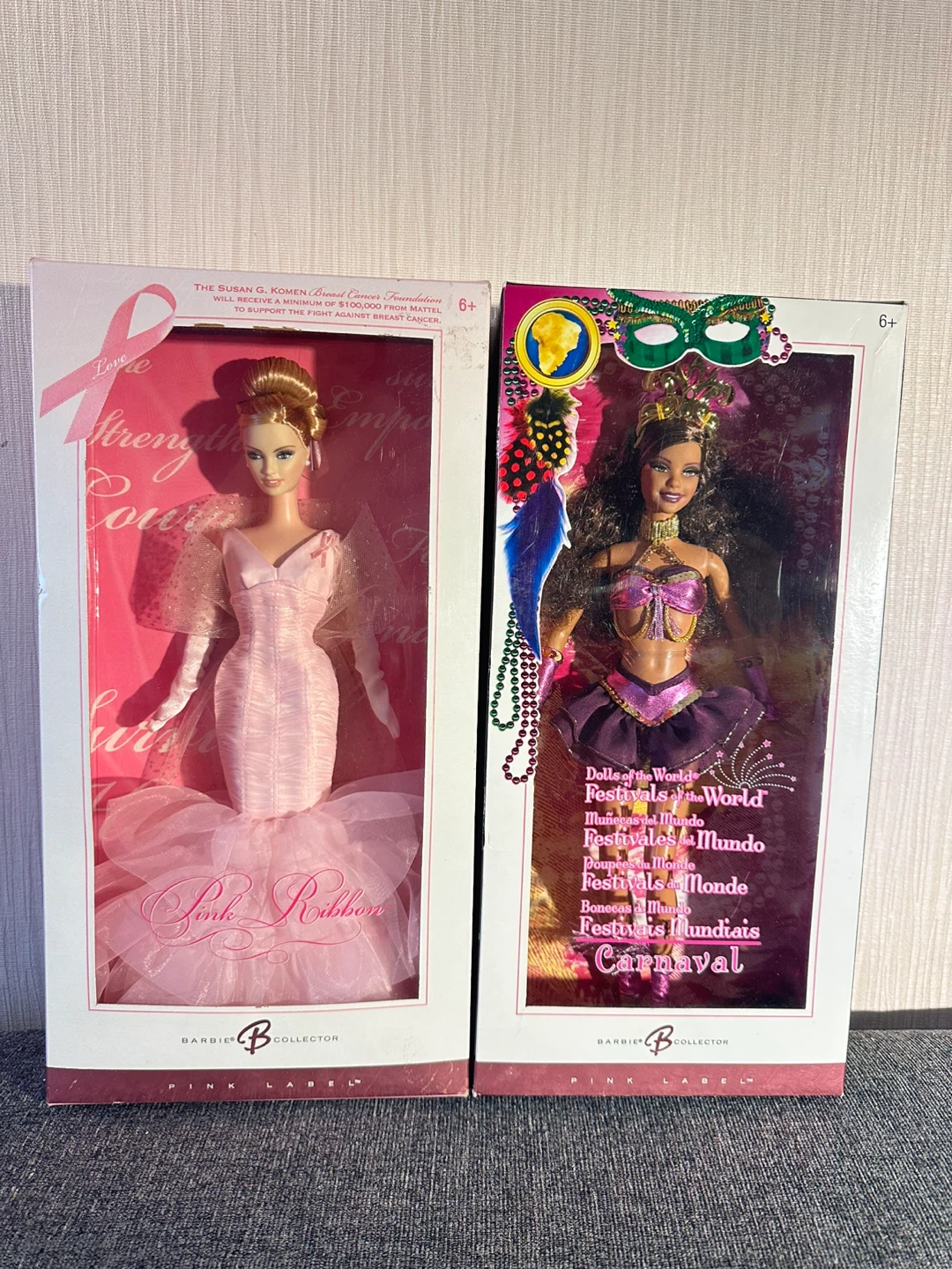 Barbie Collector Dolls of the World - Pink Ribbon & Carnival