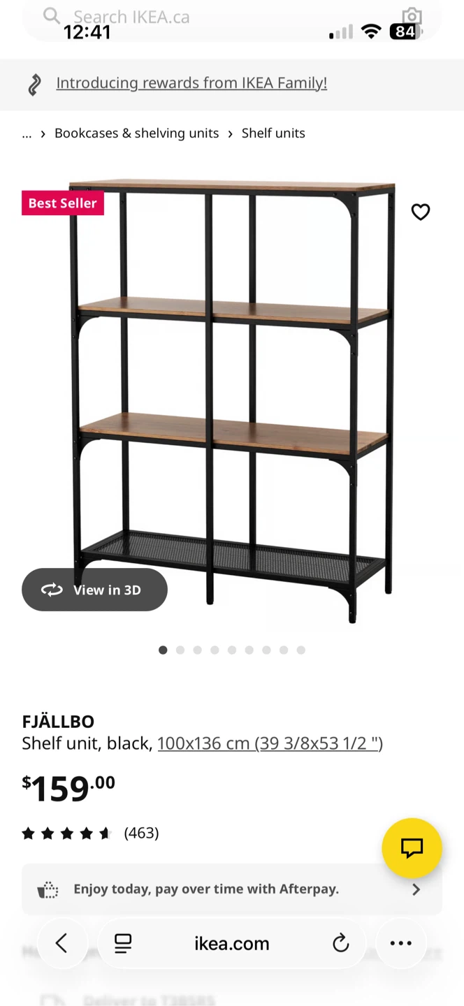 IKEA shelf