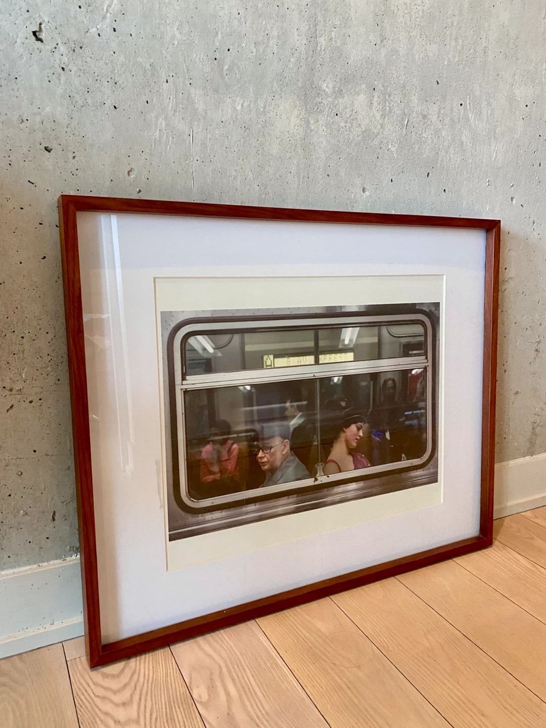 CB2 Walnut Picture Frame
