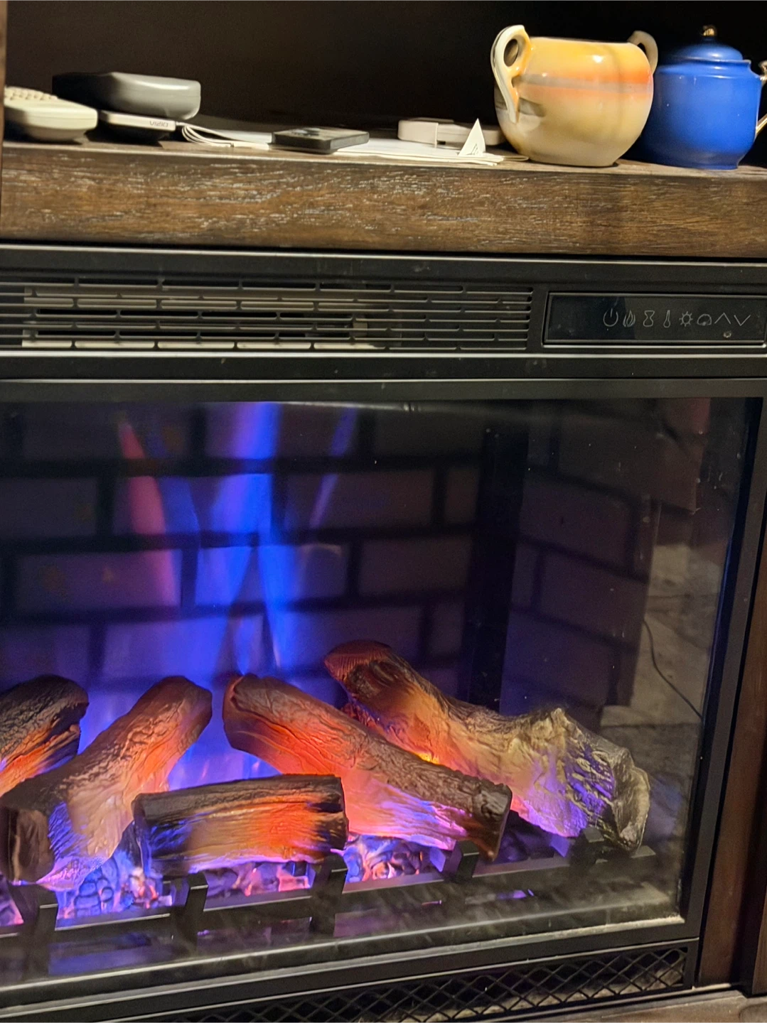 Fireplace TV Stand