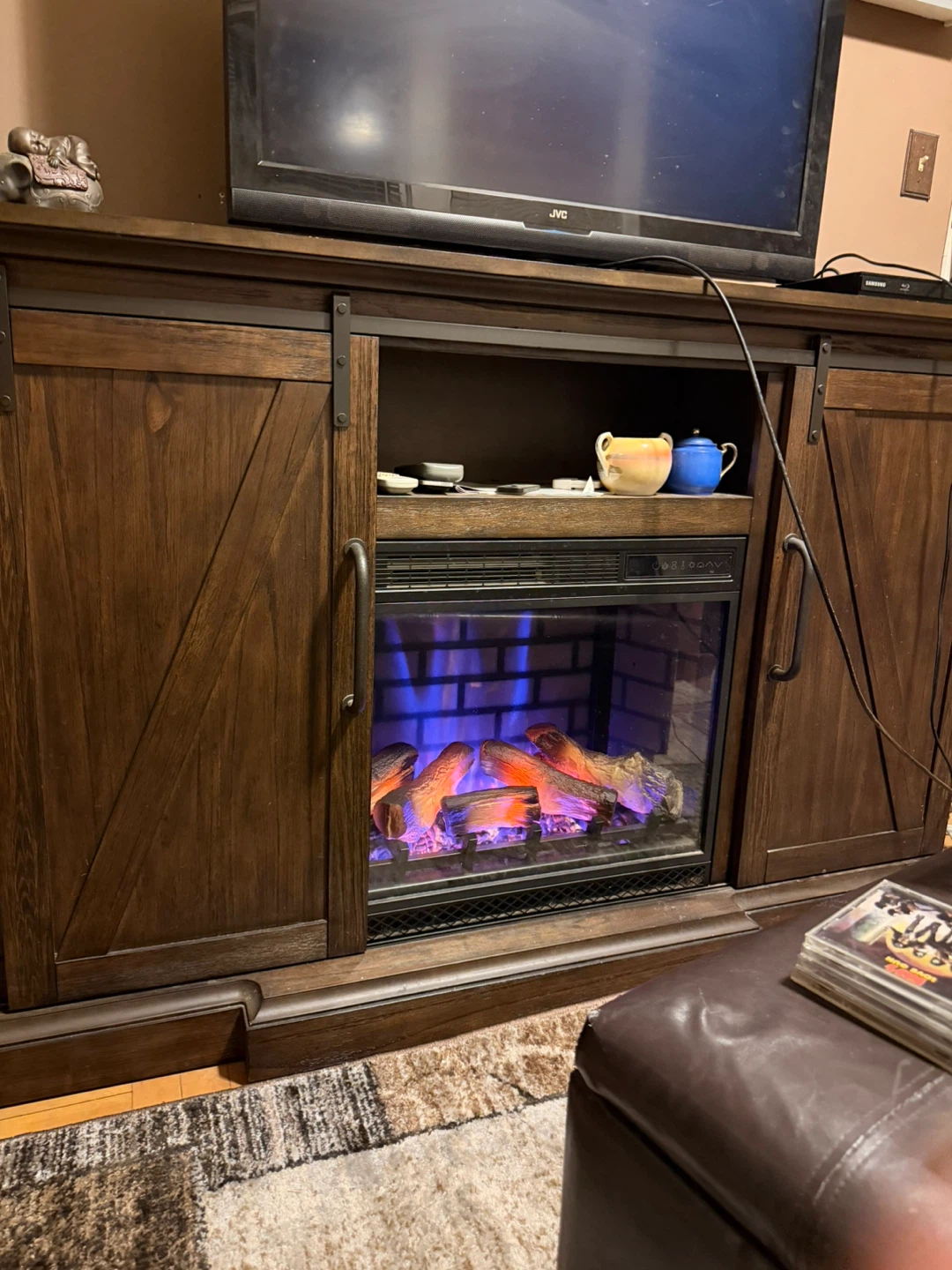 Fireplace TV Stand - photo 3