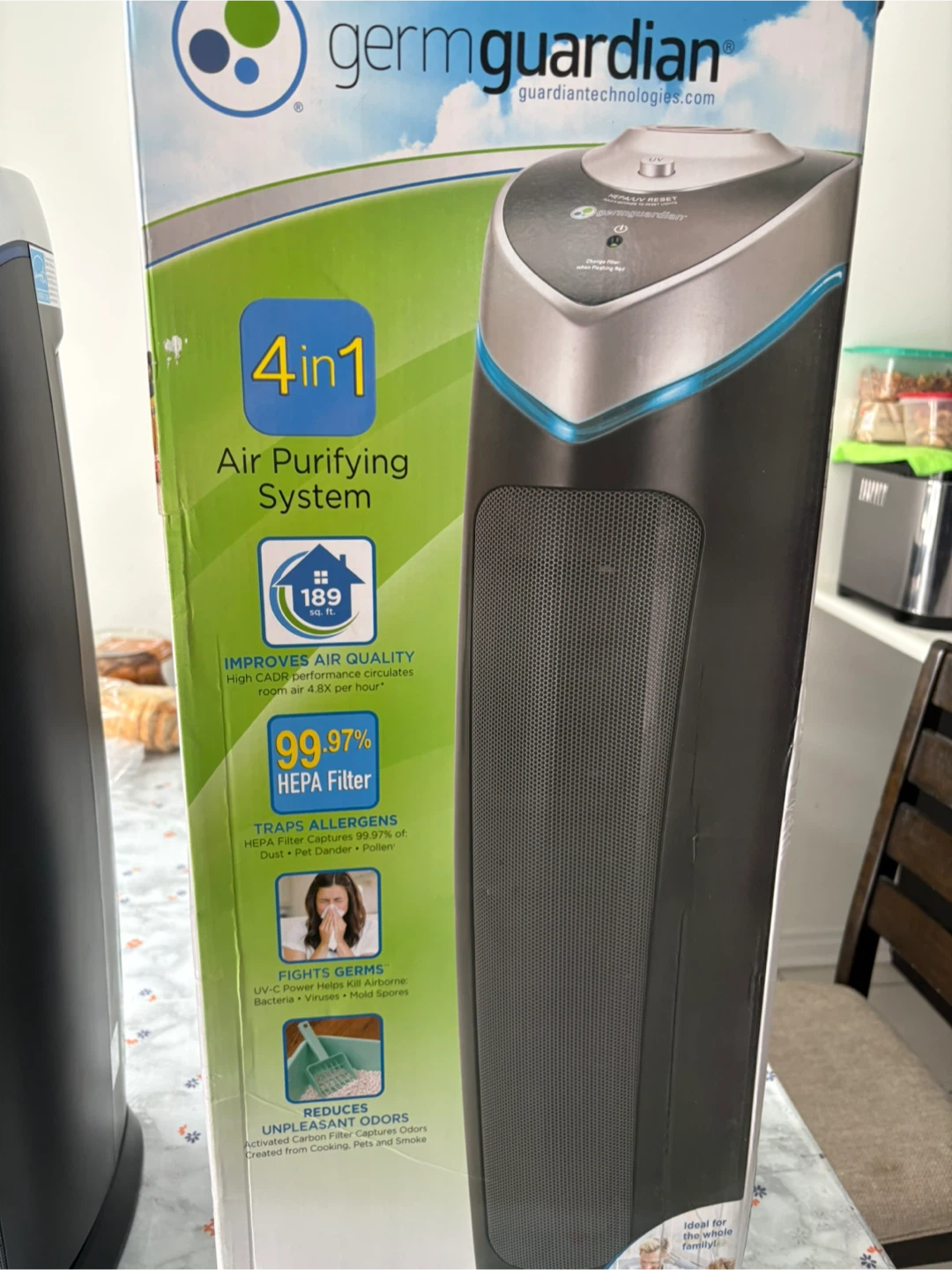 GermGuardian 4-in-1 HEPA + UV Air Purifier – Brand New - photo 5