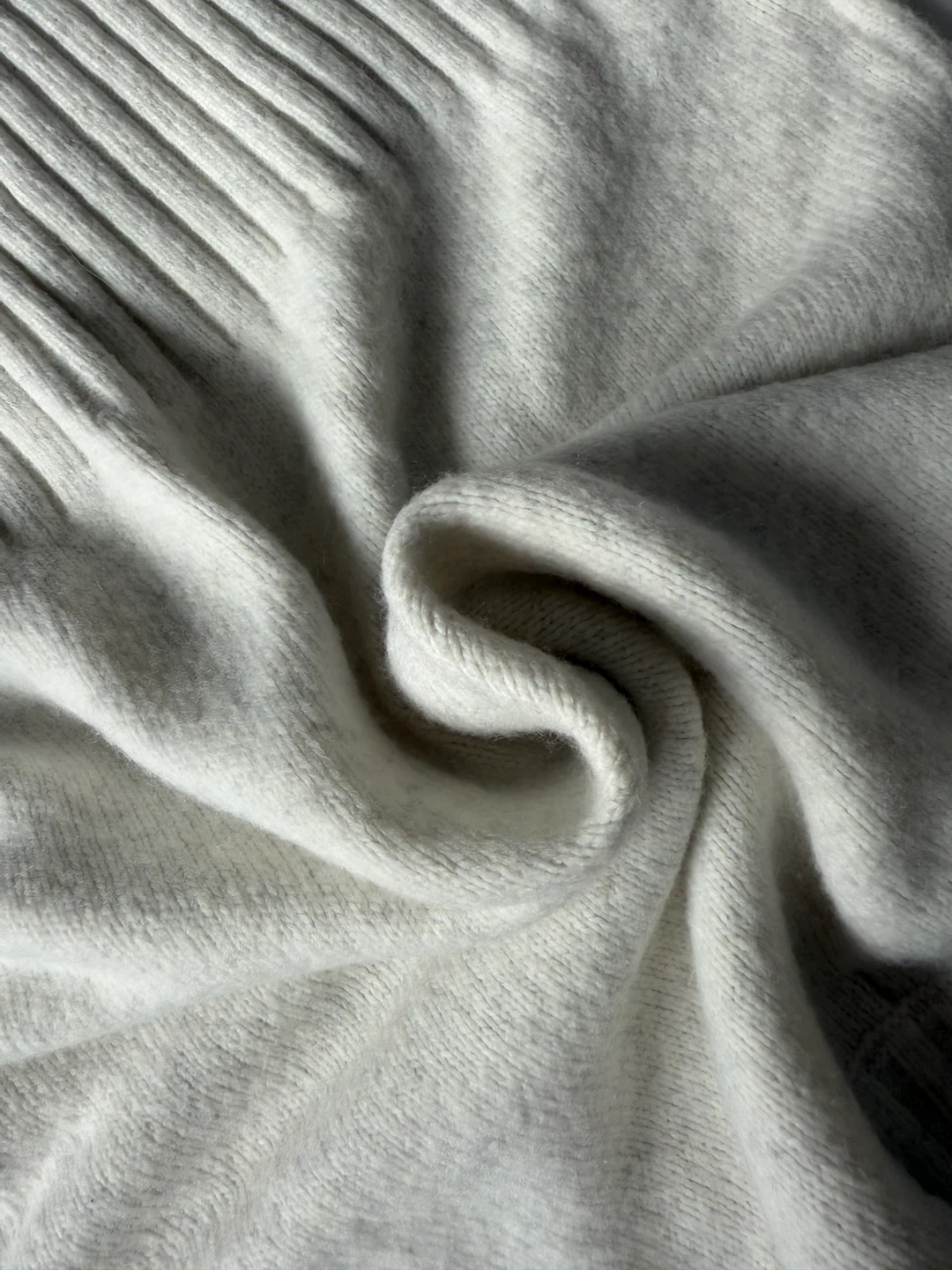 Light gray Knit Turtleneck - Size M - photo 3