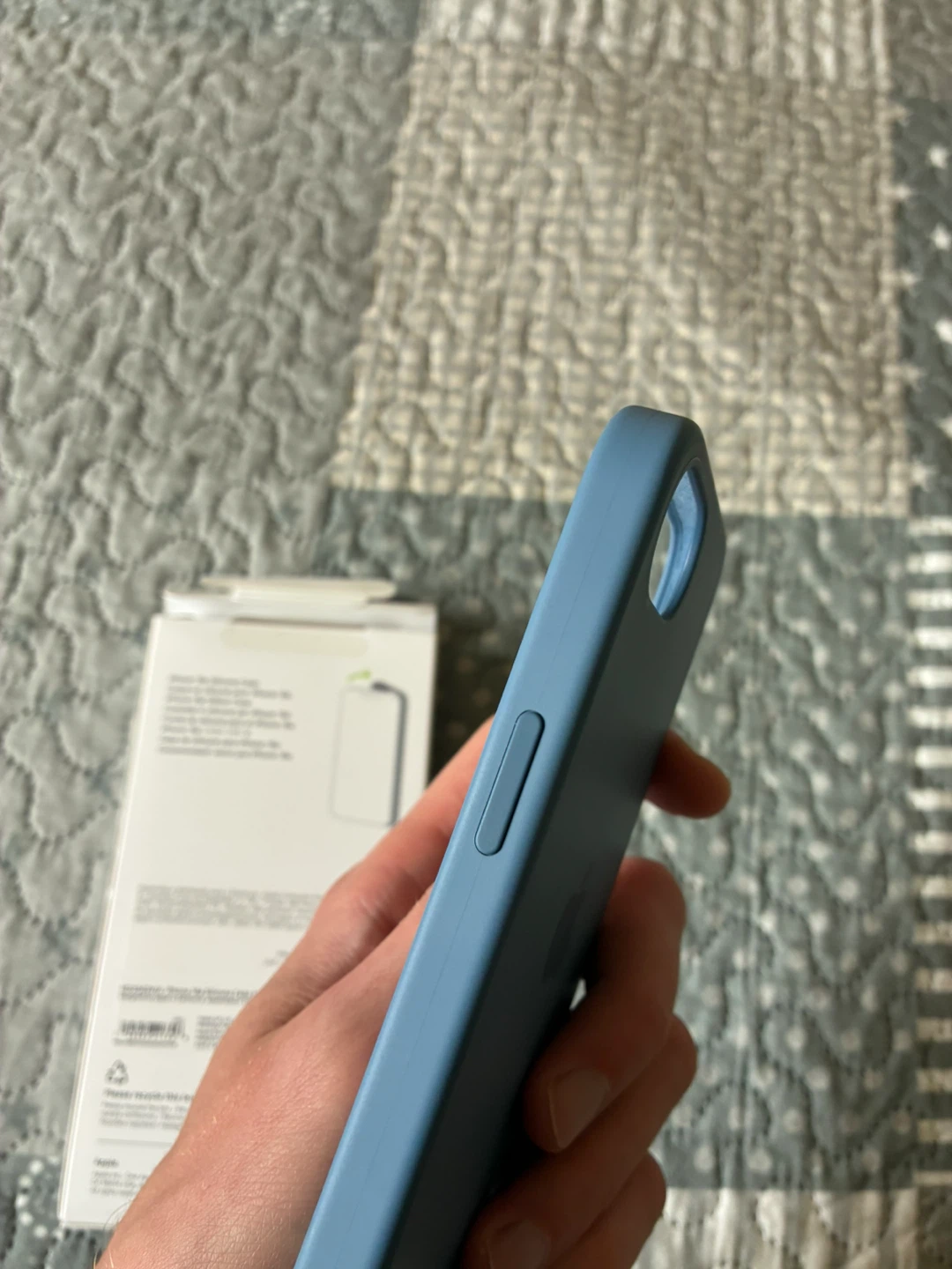 Apple iPhone 16e Silicone Case - Winter Blue - photo 5