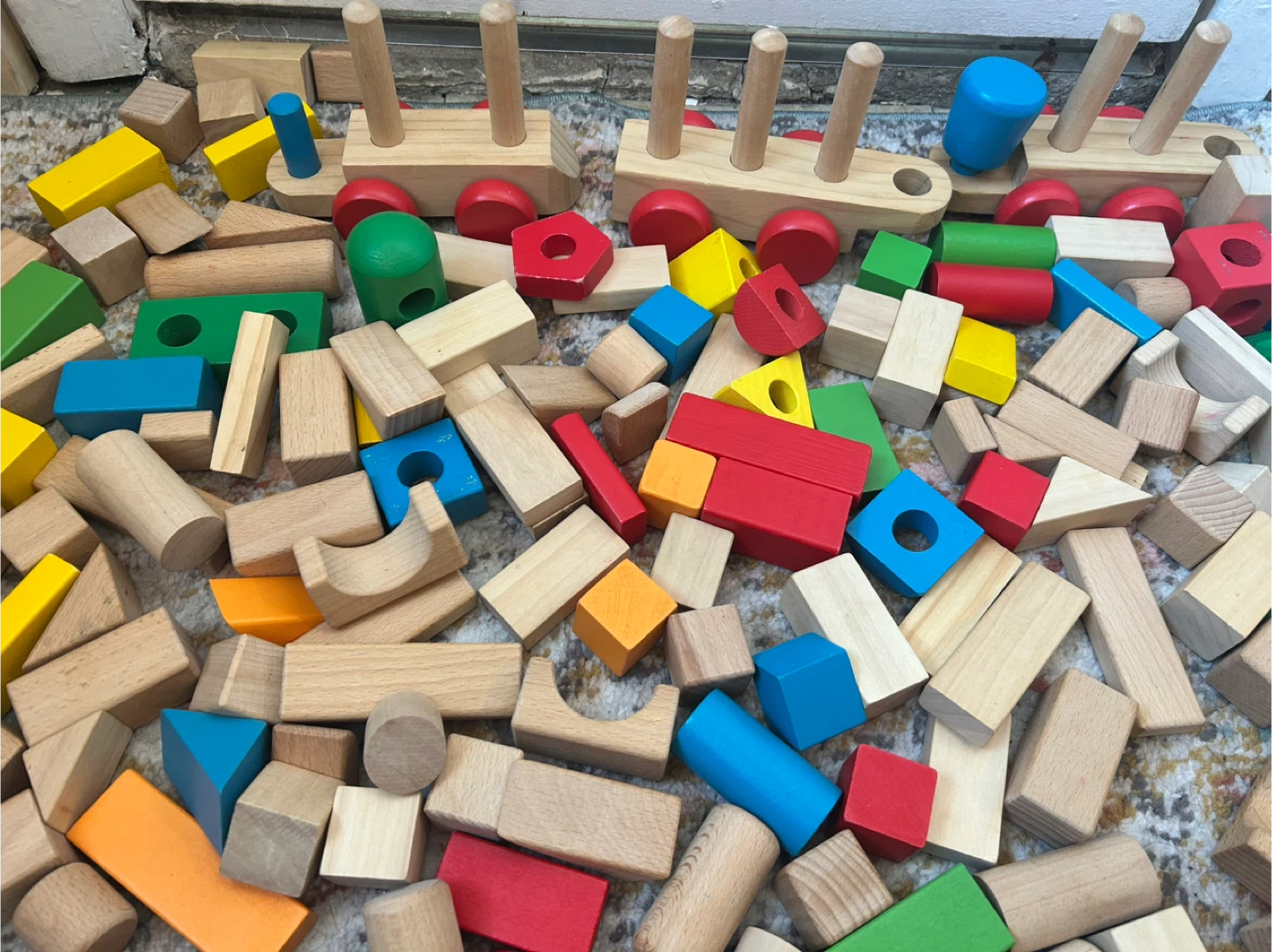 170 wooden blocks - photo 3