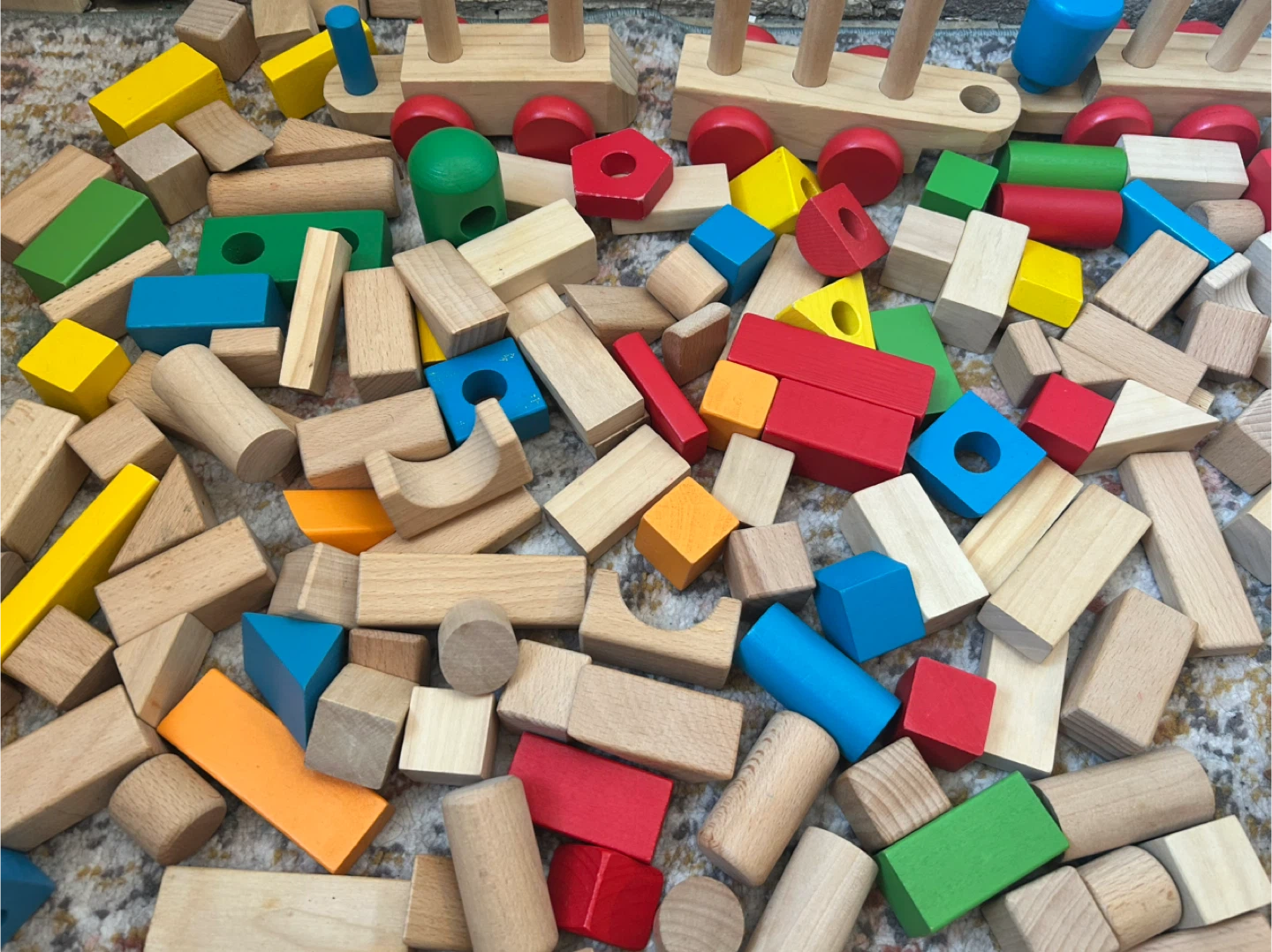 170 wooden blocks - photo 2