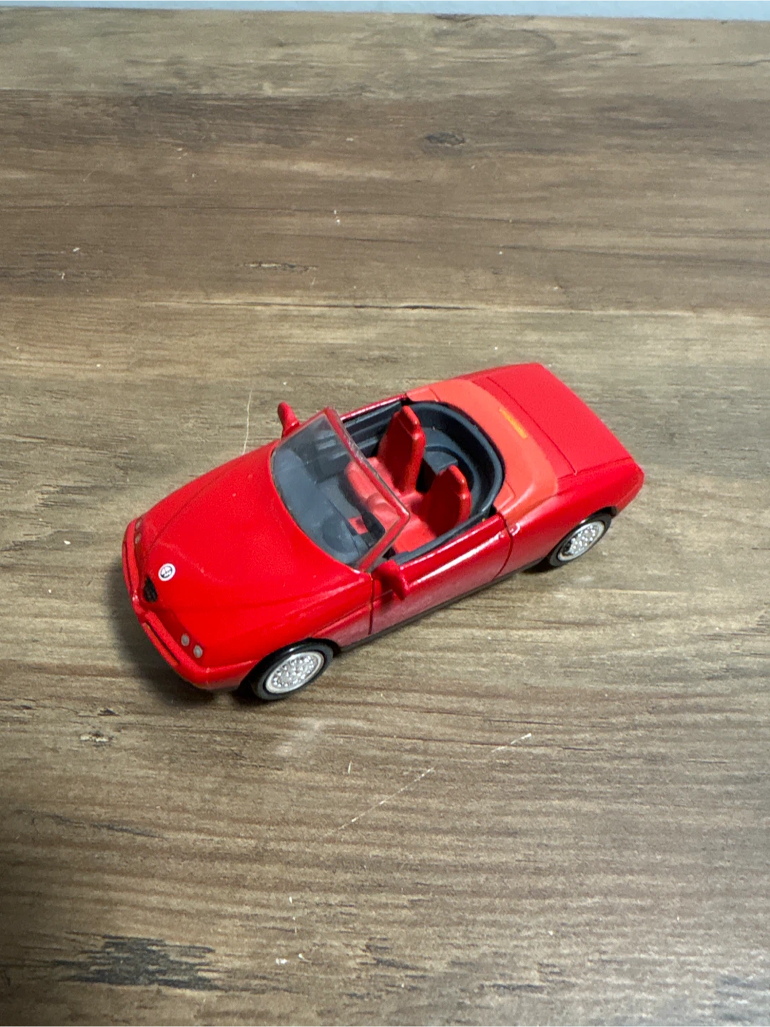 Alfa Romeo Spider Diecast Car - Red 1996