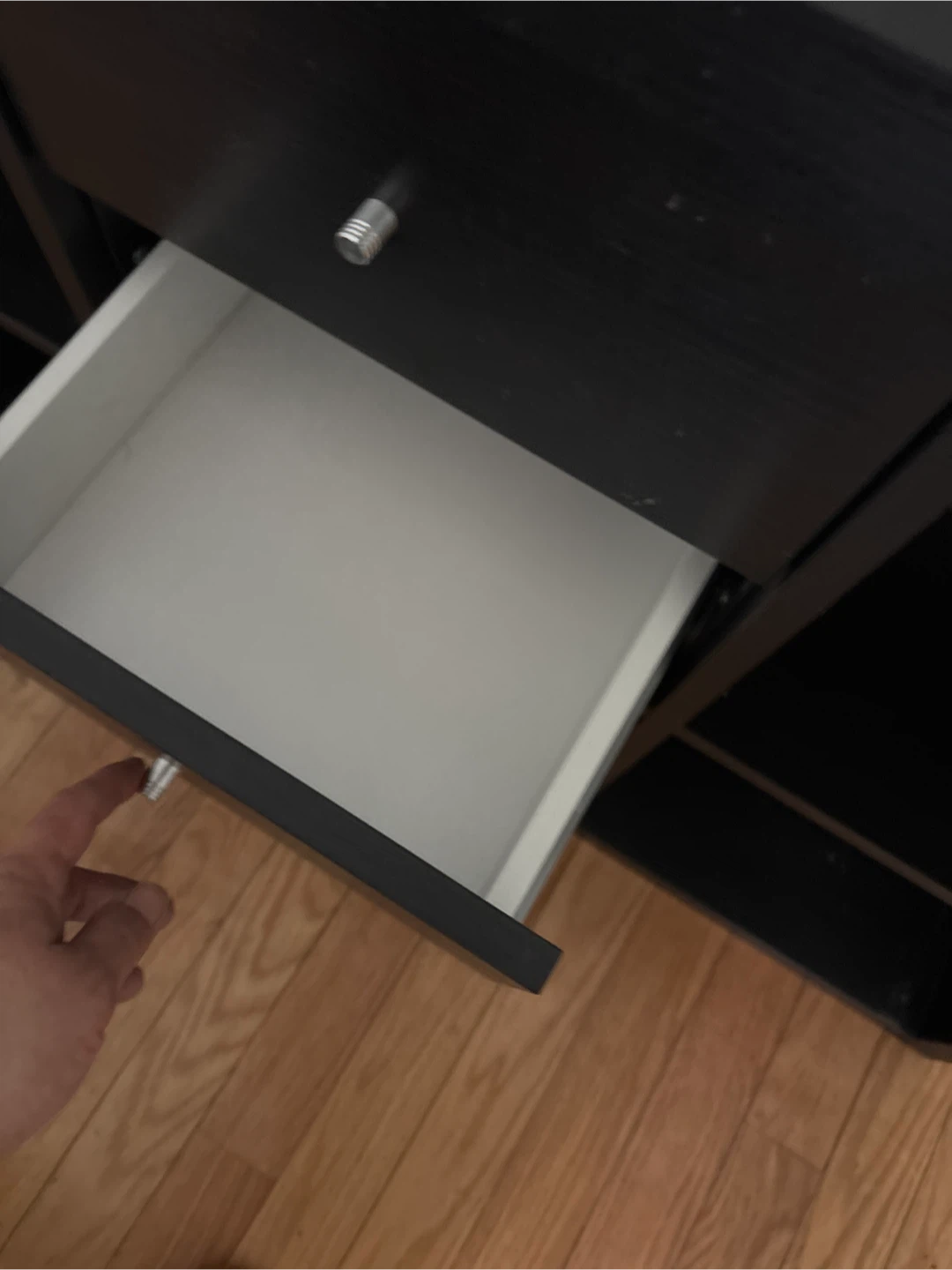 Tv stand with drawers and cubbies - photo 3