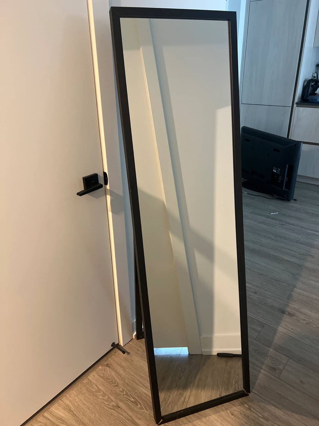 Full Length Standing Mirror - Black Frame