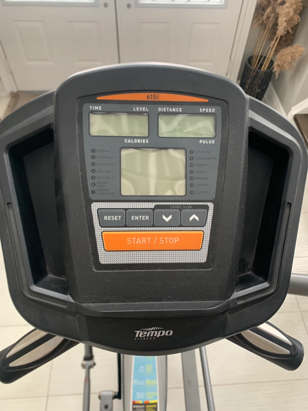 Tempo Fitness 615E Elliptical Machine - photo 4