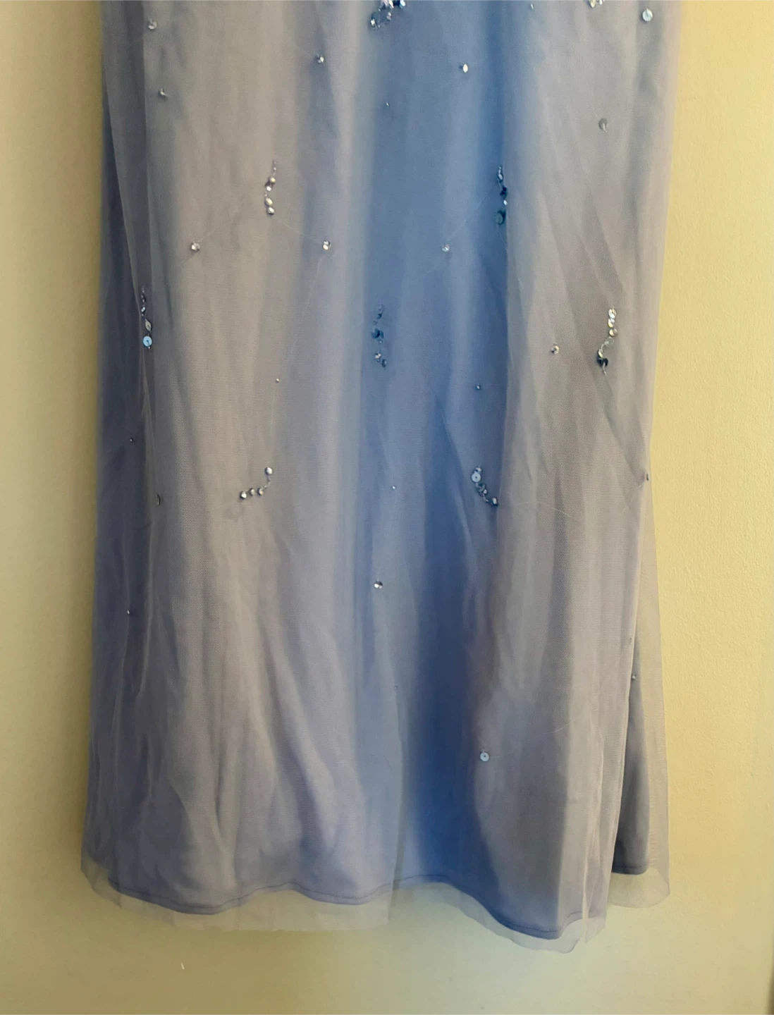 Blue Sequin Formal Dress Adrianna papell - photo 4