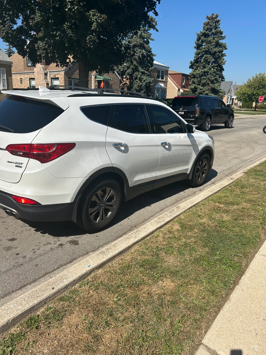 White Hyundai Santa Fe sport 2.0t - photo 2
