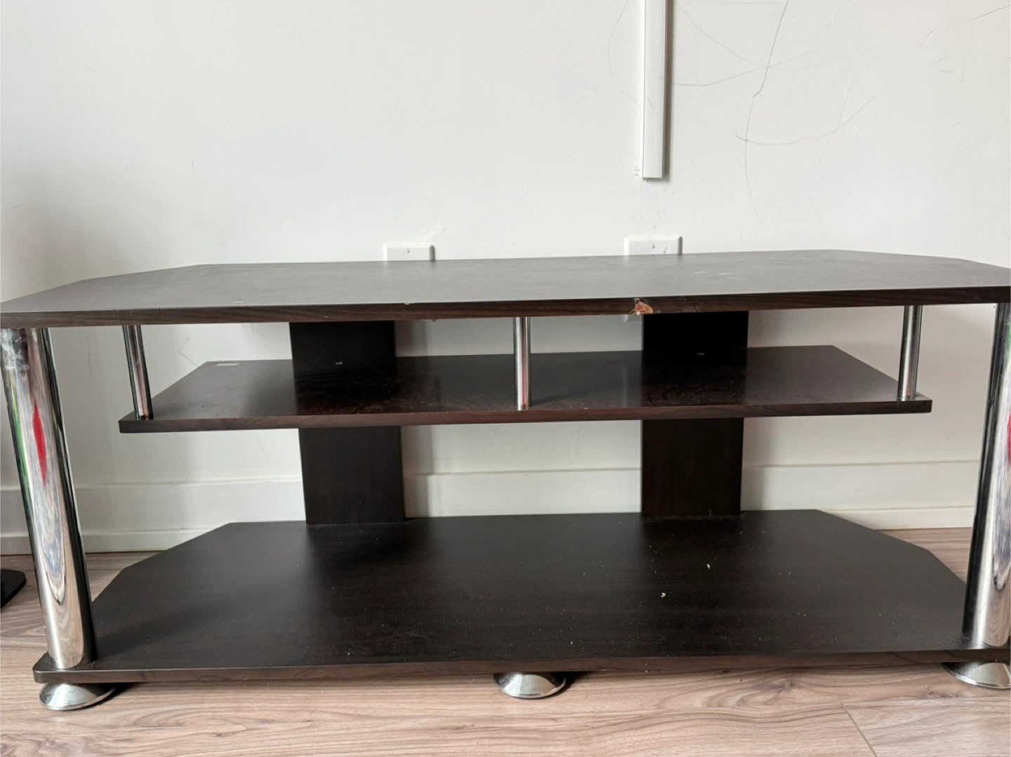 Dark Brown TV Stand - photo 2