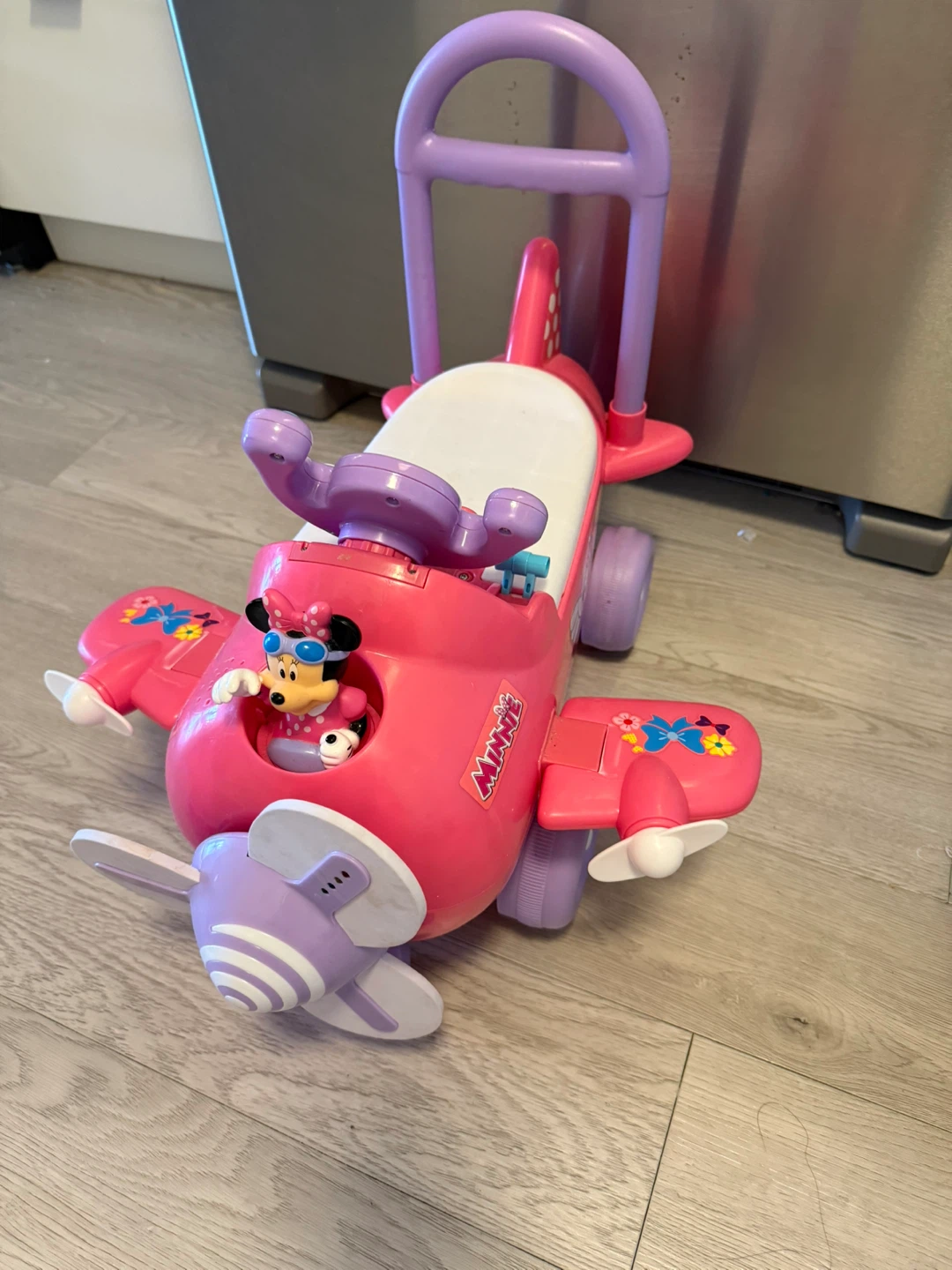 Minnie Mouse Airplane Ride-On Toy