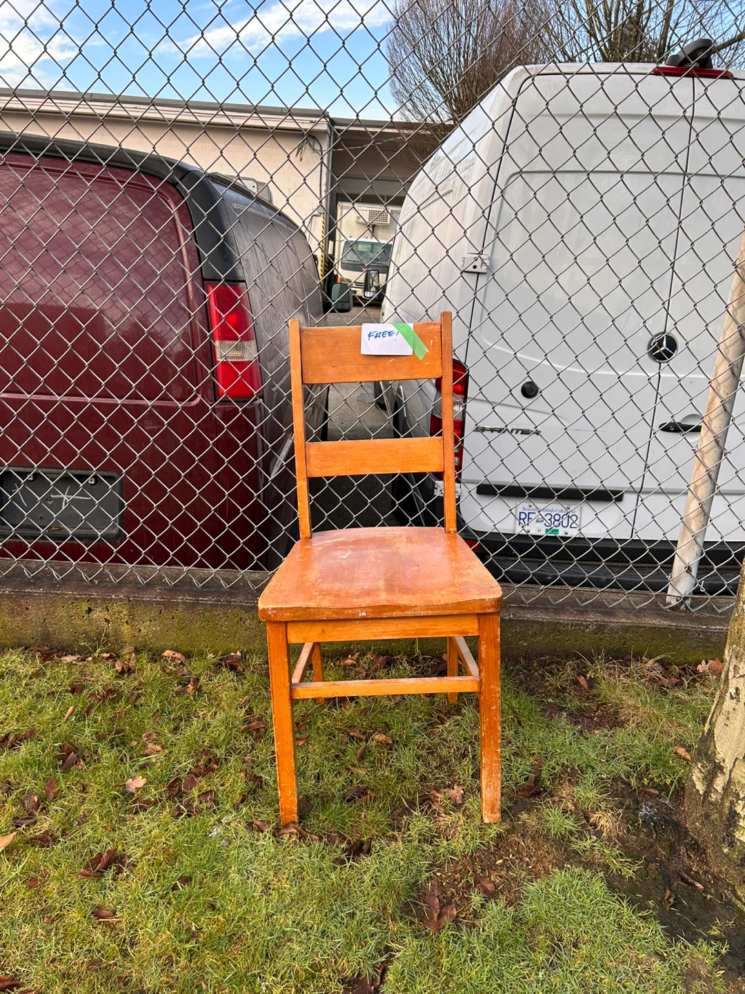 Wood chair