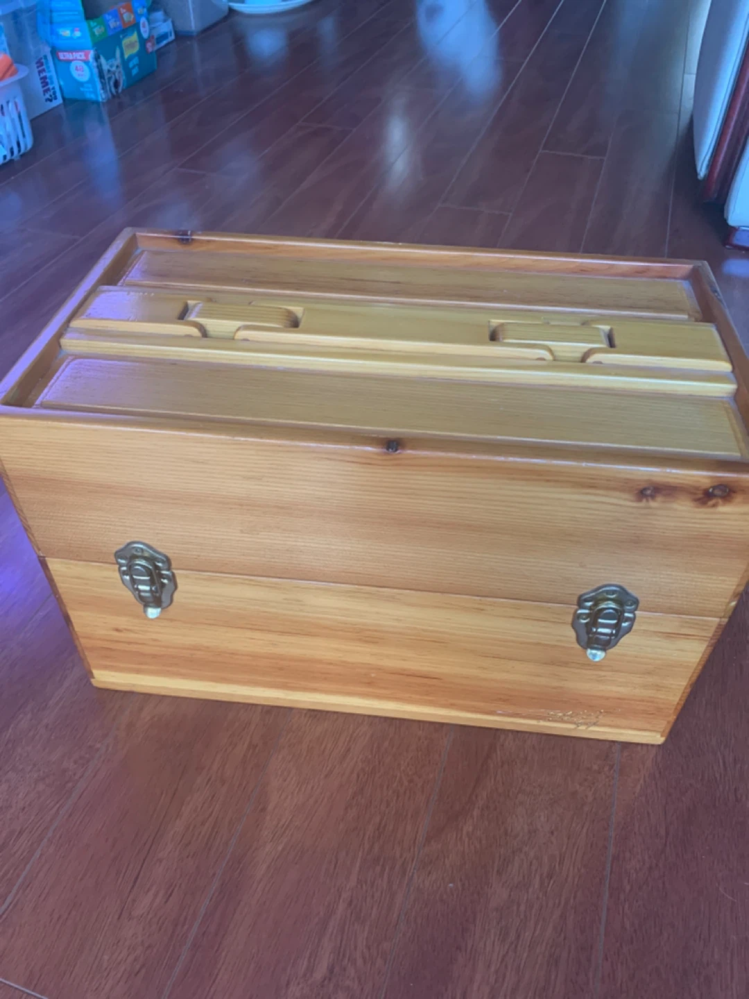 Wooden Storage Box