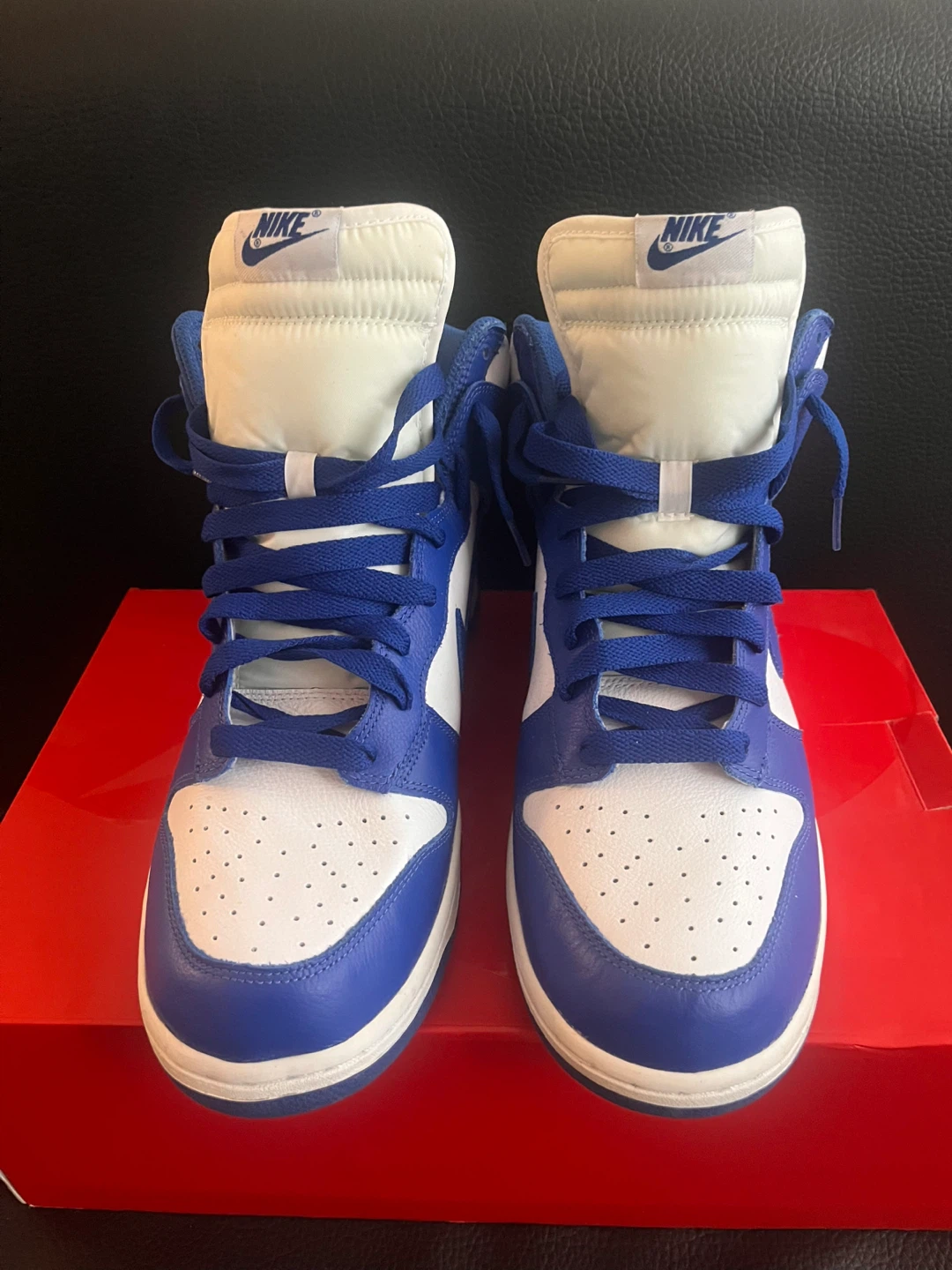 Nike Dunk High Retro White/Racer Blue