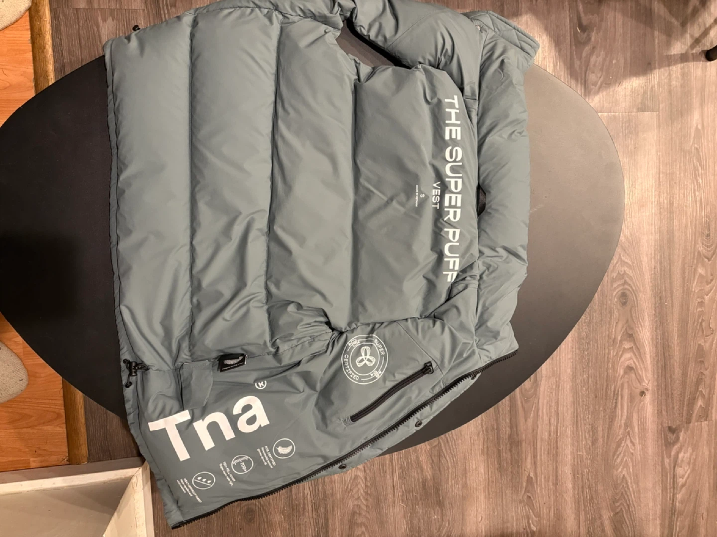 TNA The Super Puff Vest - Size Small - photo 2