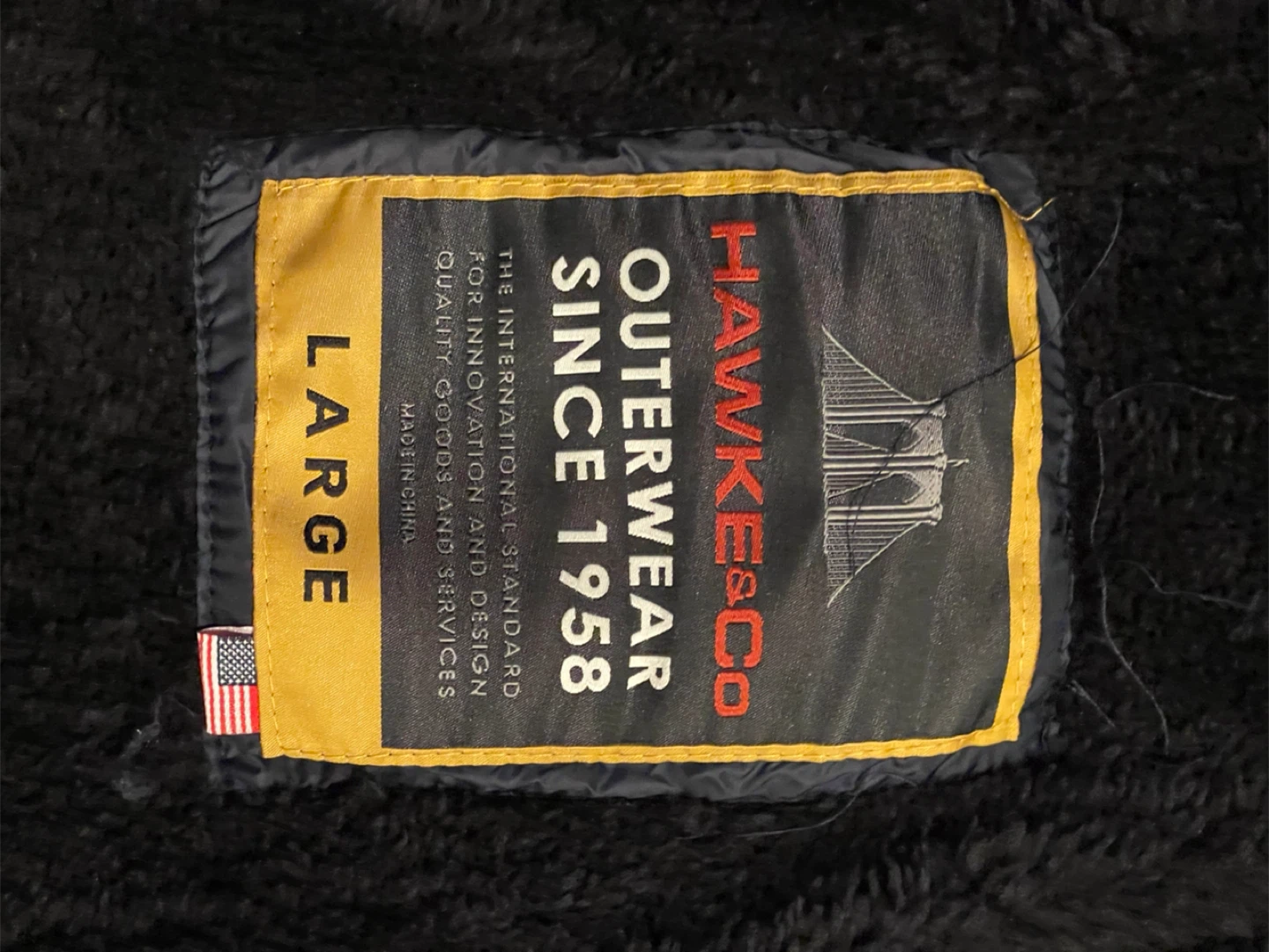 New Hawke & Co. Puffer Jacket - Size Large - photo 5