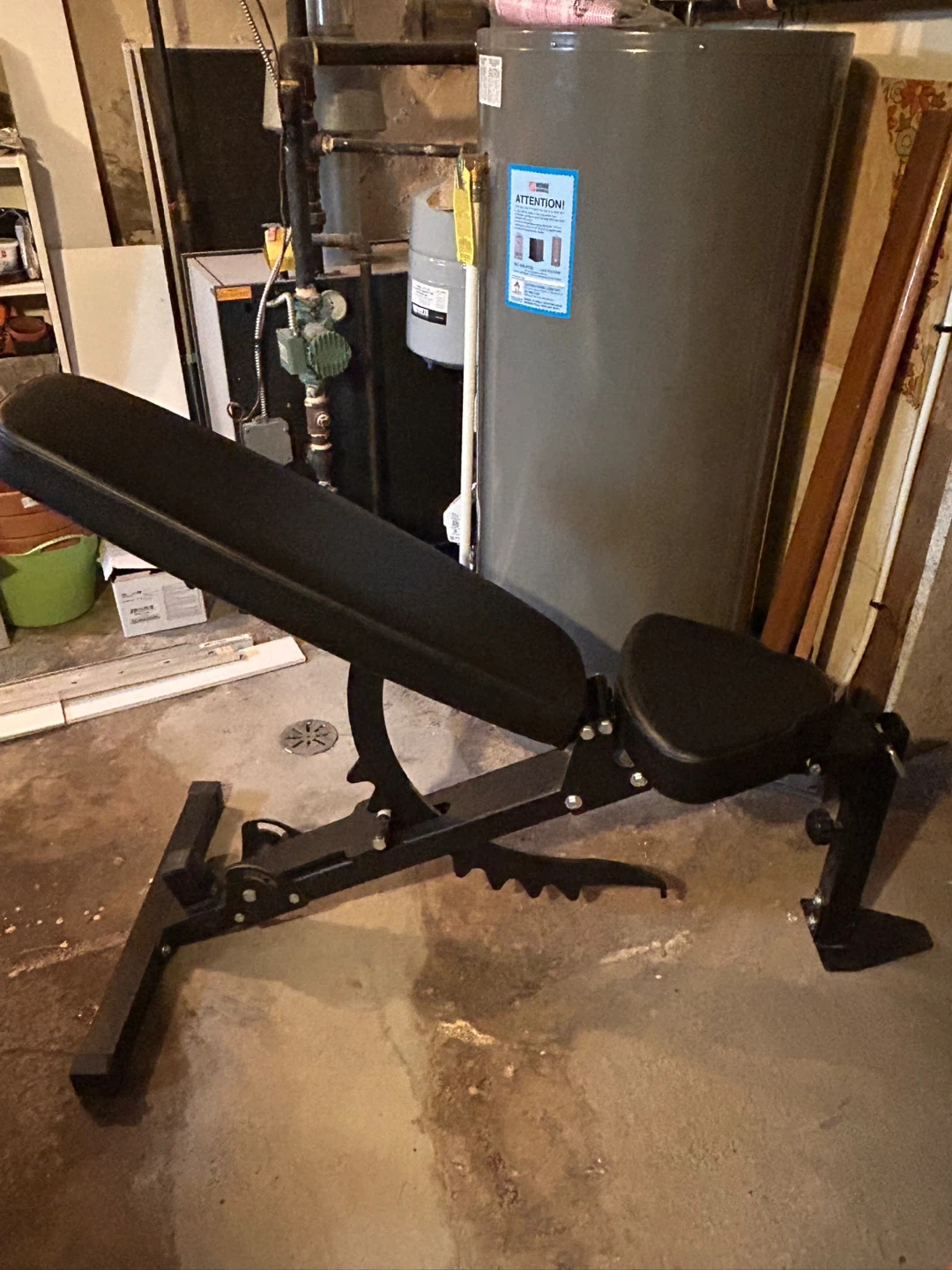 Northern Lights FID - Adjustable Weight Bench - Black - photo 2