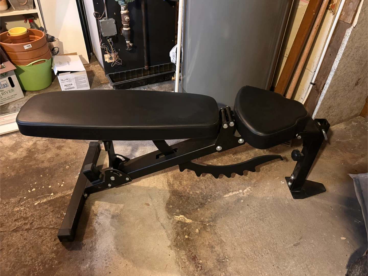 Northern Lights FID - Adjustable Weight Bench - Black