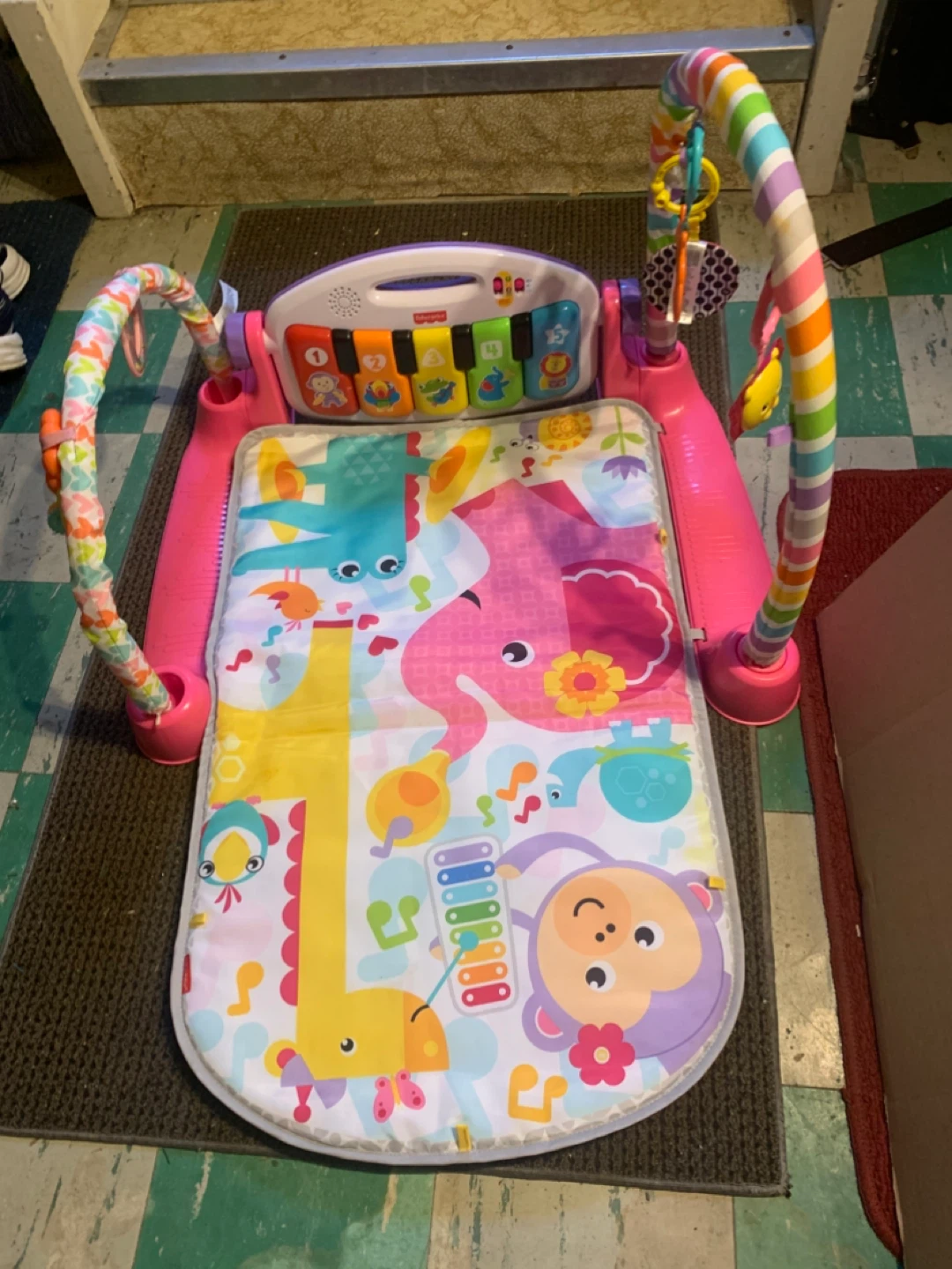 Baby Toys Bundle - Bouncer, Walker, Playmat