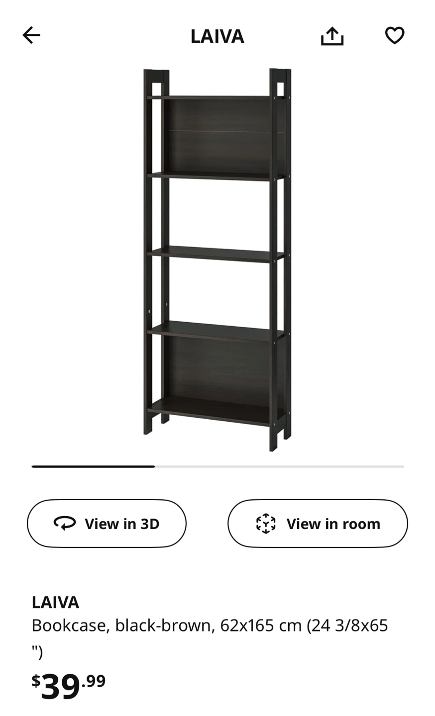 IKEA Laiva Bookshelf
