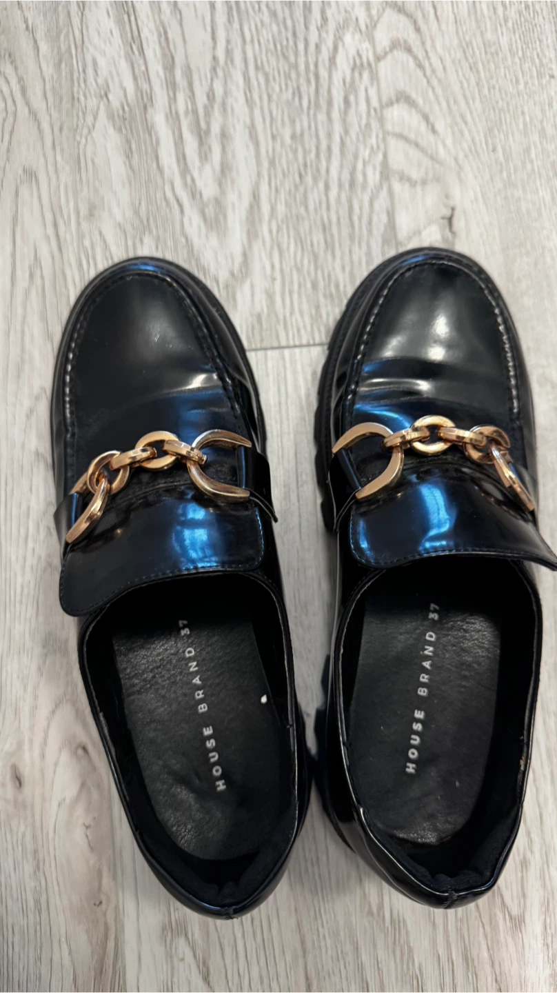 Black Loafer Size 37