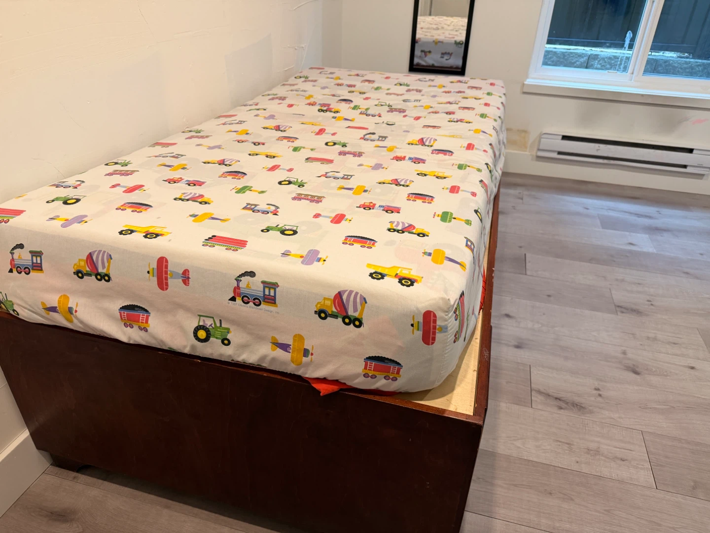 Twin Bed Frame with Storage