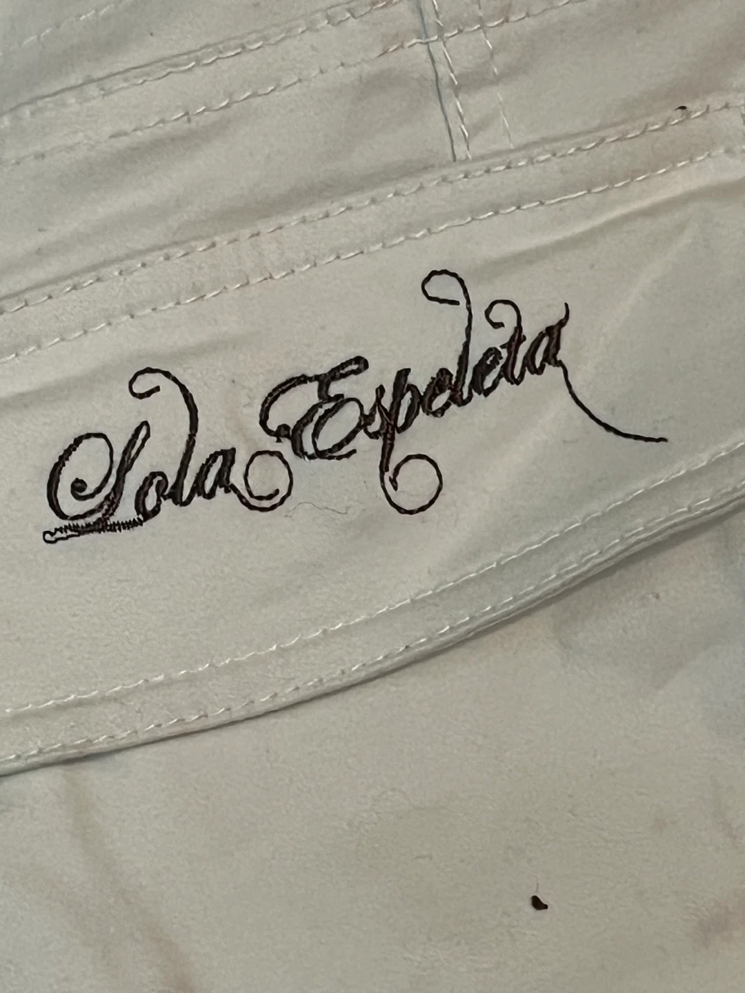 Lola Espeleta Cargo Shorts Off-White Size 36 - photo 3