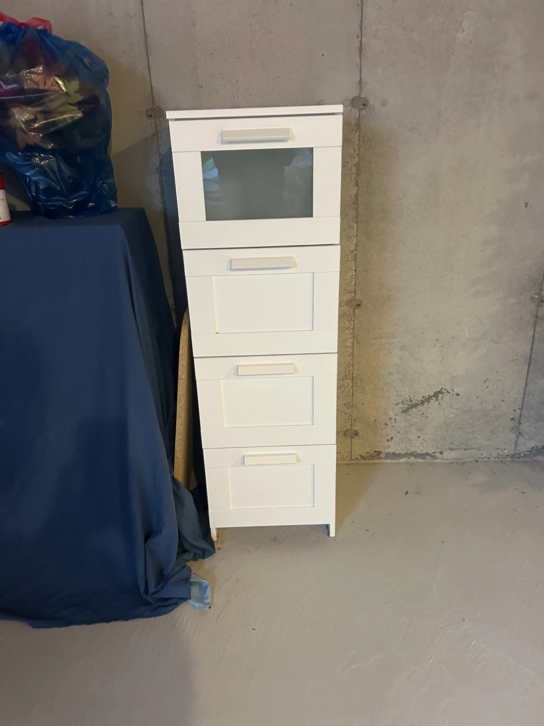 Ikea Hemnes White 4-Drawer Chest