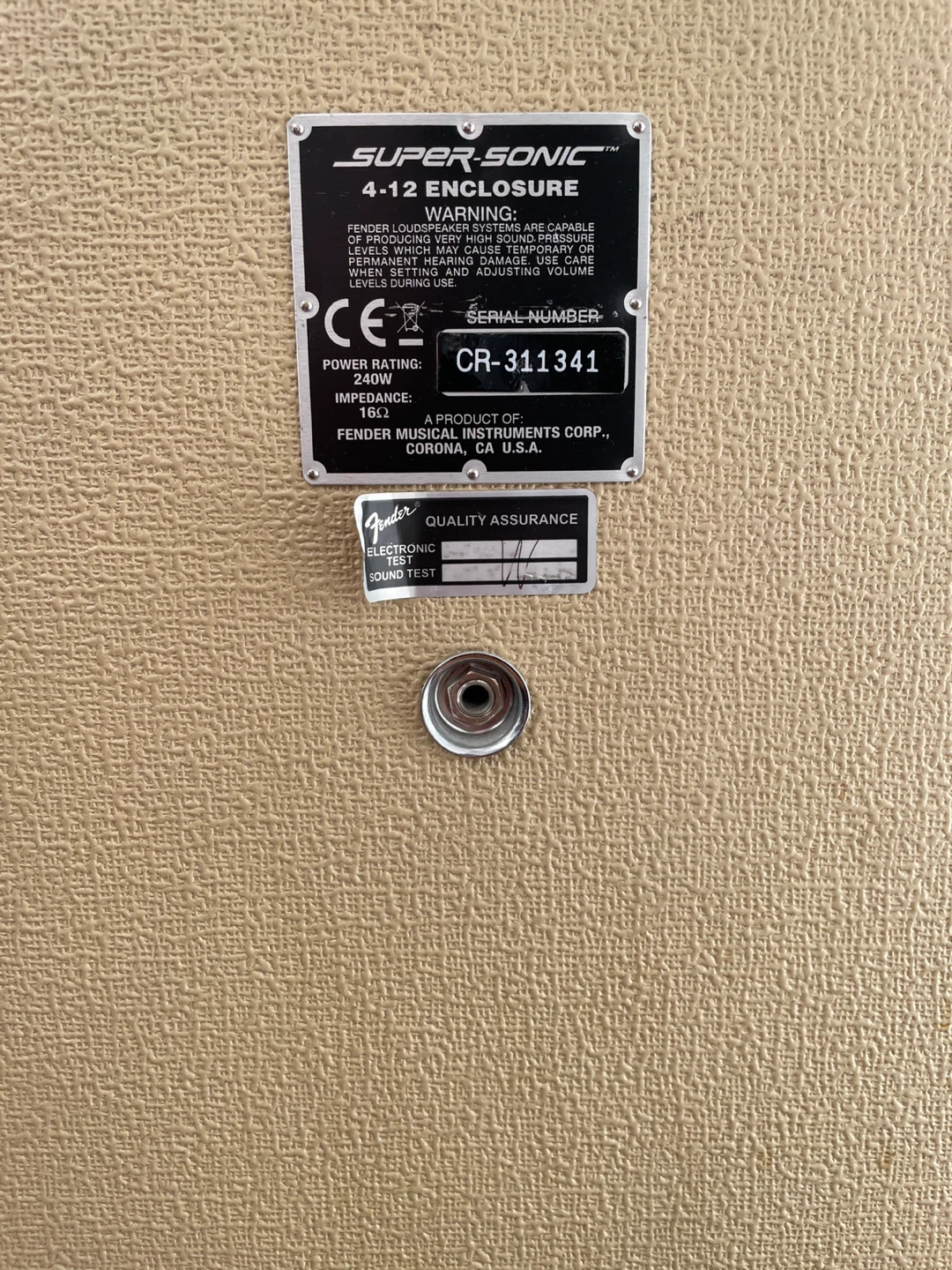 Fender Super-Sonic 4-12 Enclosure - photo 3