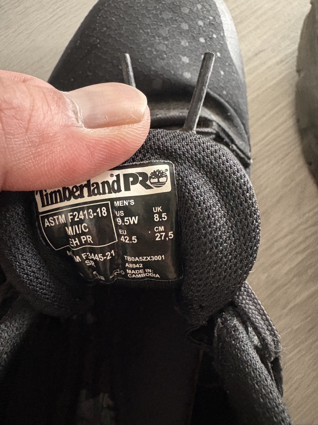 Safety shoes Timberland  Men's US 9.5 - photo 2