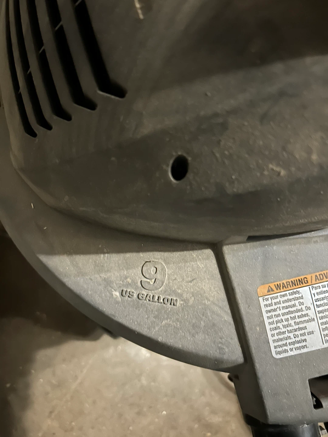 Ridgid 9 Gallon Wet/Dry Vac - photo 2
