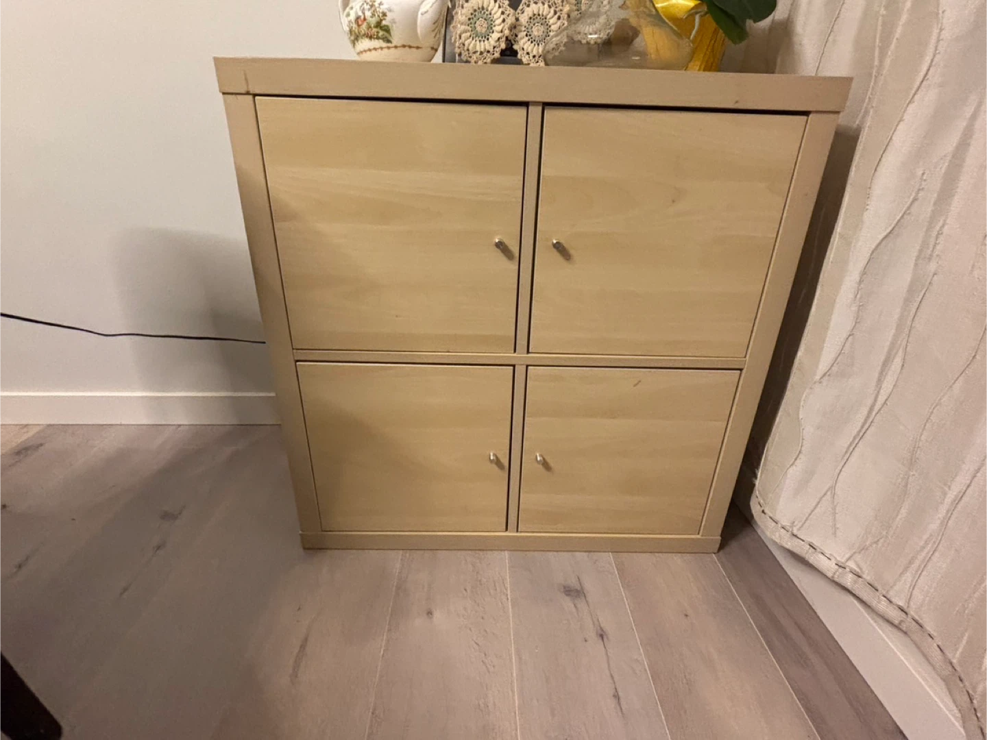 Wooden shelf