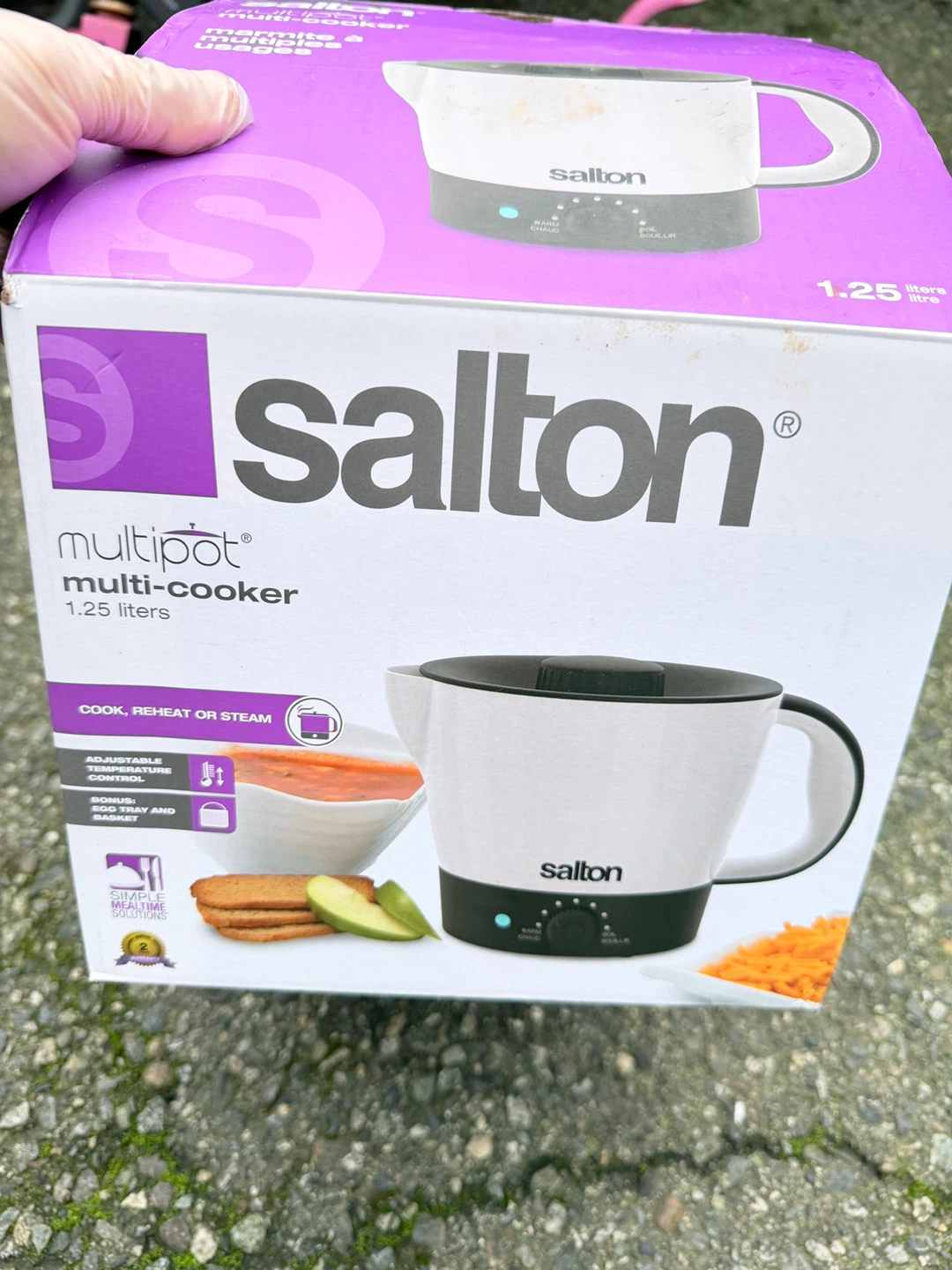 Salton MultiPot Multi-Cooker 1.25 Liters